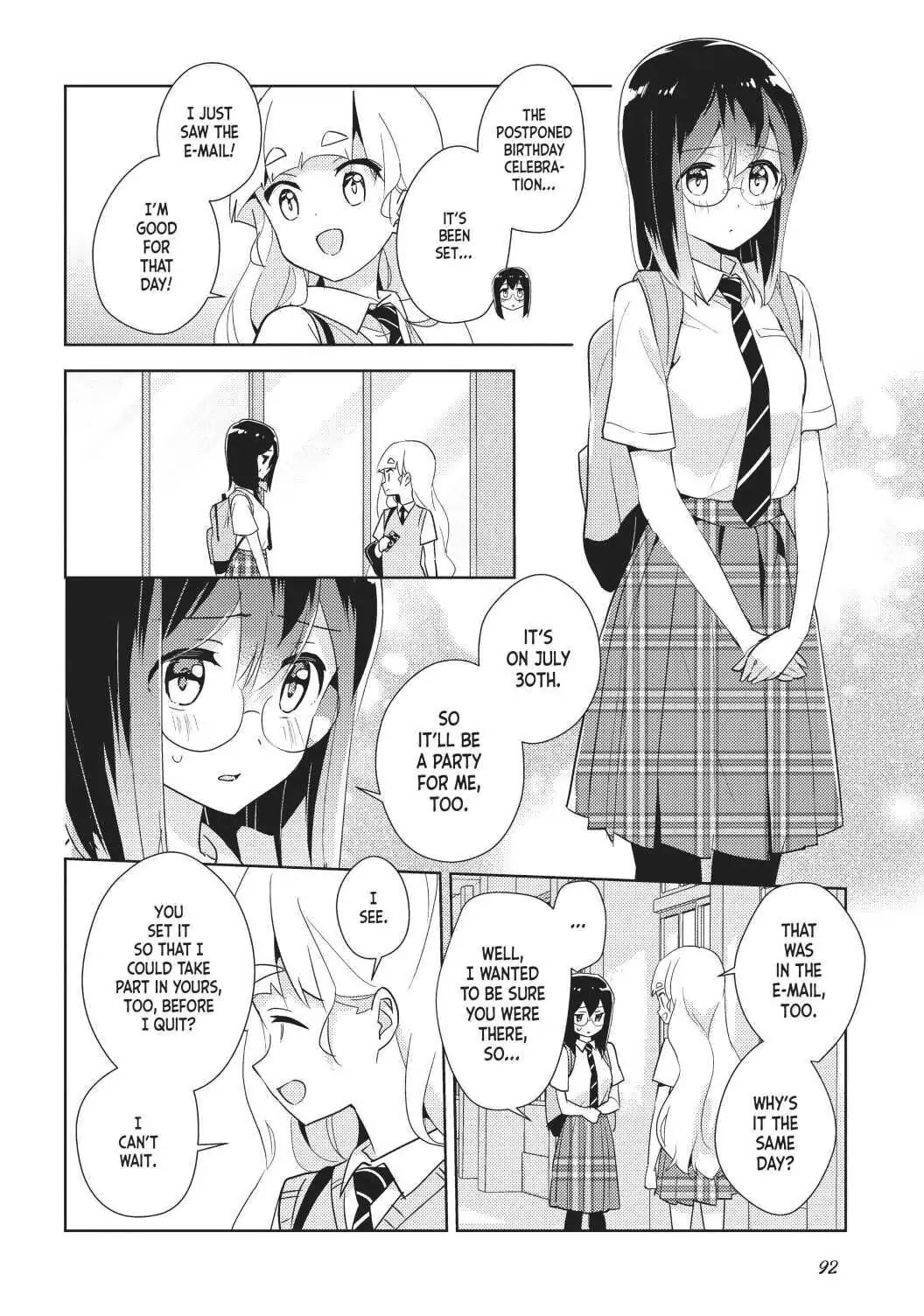 Watashi no Yuri wa Oshigoto desu! Chapter 35 page 7 - Chapter 35: Please Say You Like Me