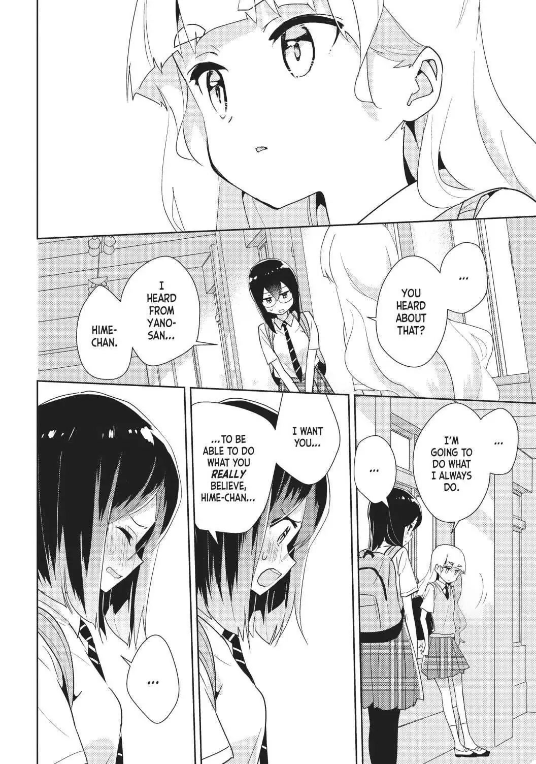 Watashi no Yuri wa Oshigoto desu! Chapter 35 page 9 - Chapter 35: Please Say You Like Me