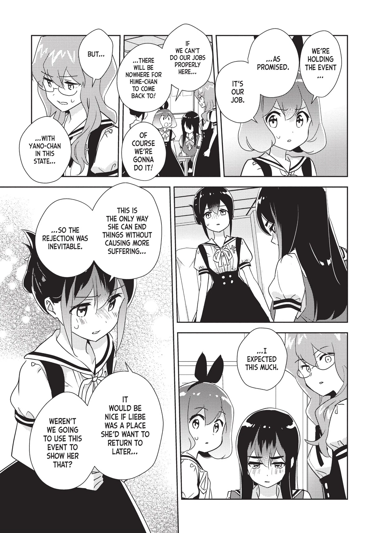 Watashi no Yuri wa Oshigoto desu! Chapter 37 page 10 - Chapter 37: The Two Birthdays