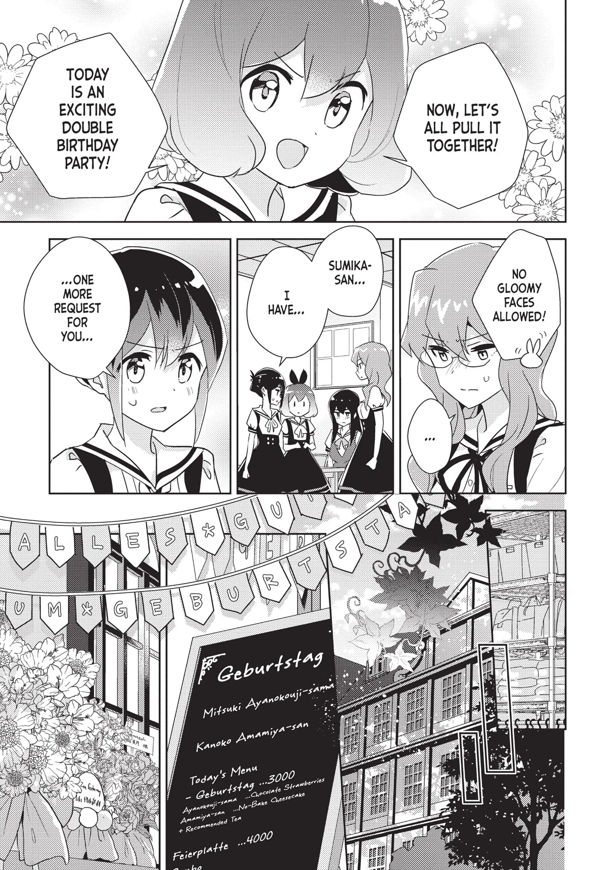 Watashi no Yuri wa Oshigoto desu! Chapter 37 page 12 - Chapter 37: The Two Birthdays