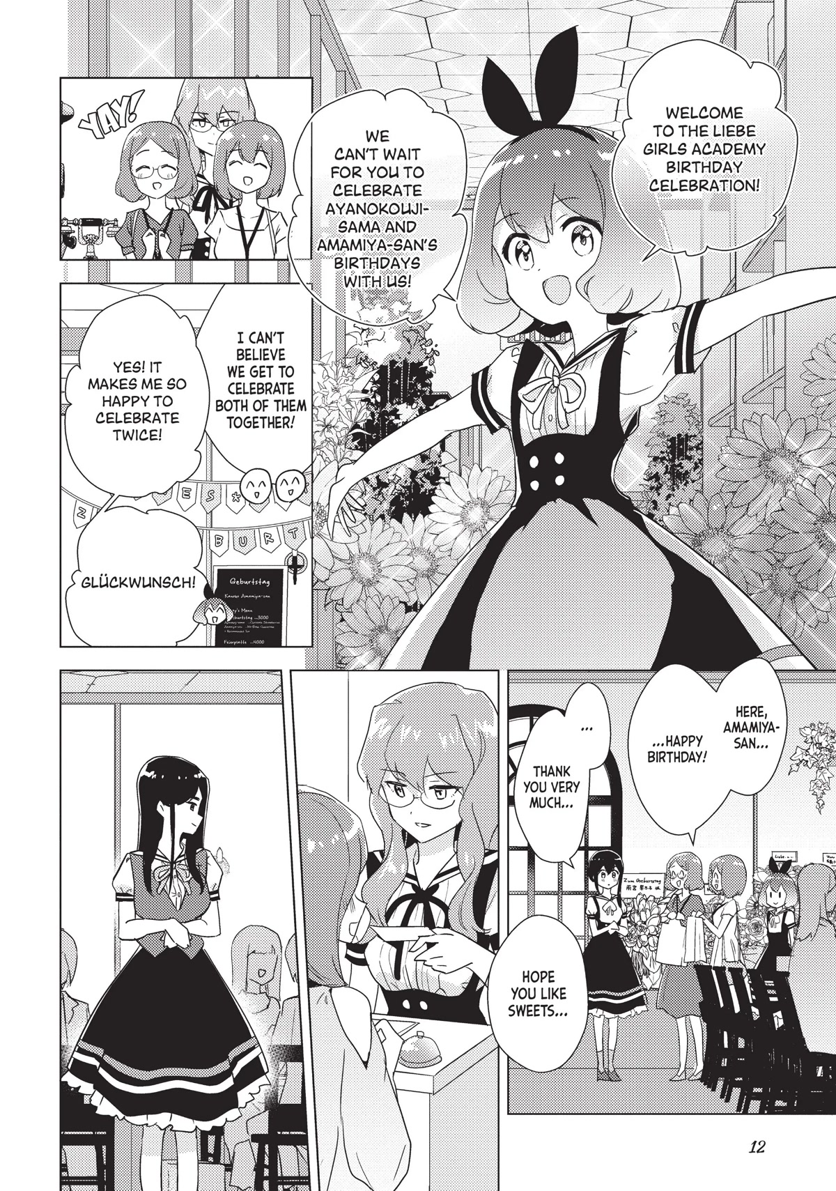Watashi no Yuri wa Oshigoto desu! Chapter 37 page 13 - Chapter 37: The Two Birthdays