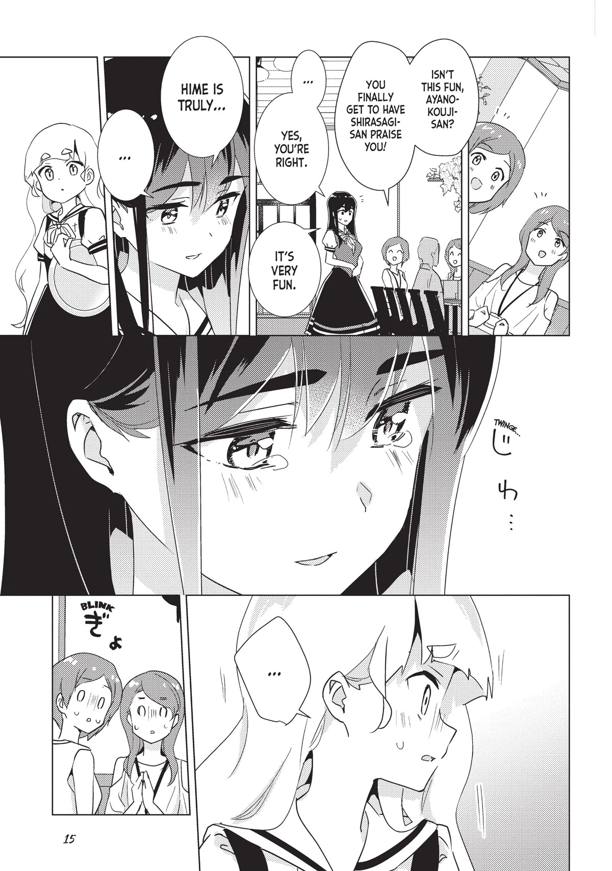 Watashi no Yuri wa Oshigoto desu! Chapter 37 page 16 - Chapter 37: The Two Birthdays