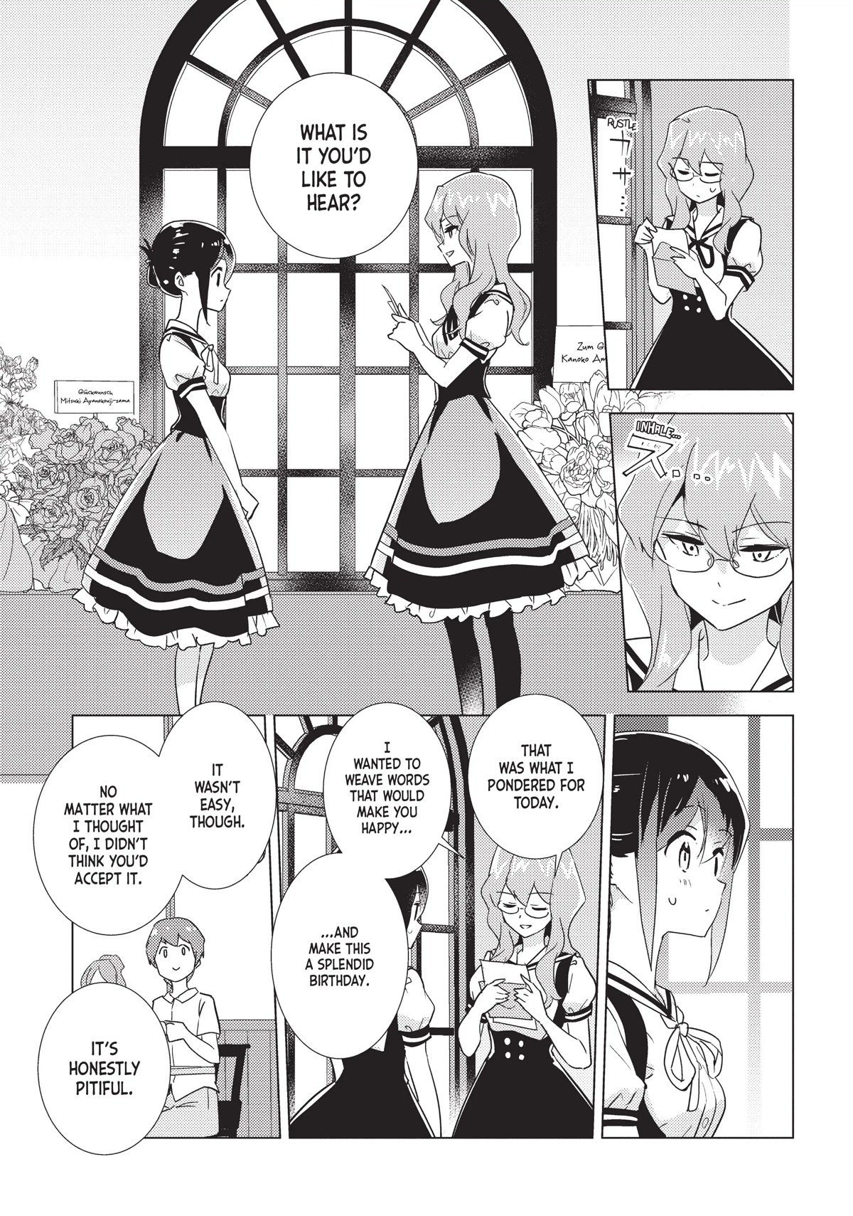 Watashi no Yuri wa Oshigoto desu! Chapter 37 page 20 - Chapter 37: The Two Birthdays