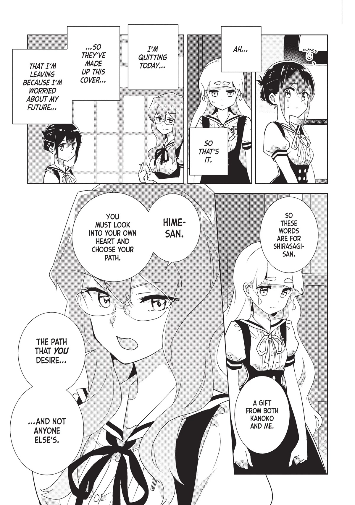 Watashi no Yuri wa Oshigoto desu! Chapter 37 page 22 - Chapter 37: The Two Birthdays