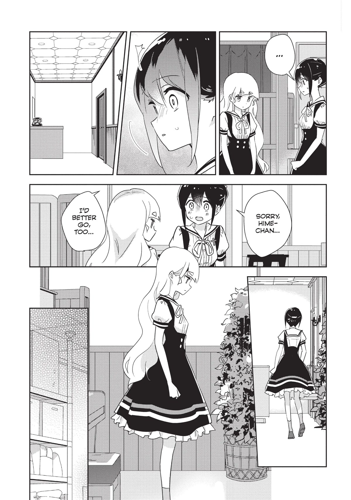Watashi no Yuri wa Oshigoto desu! Chapter 37 page 8 - Chapter 37: The Two Birthdays
