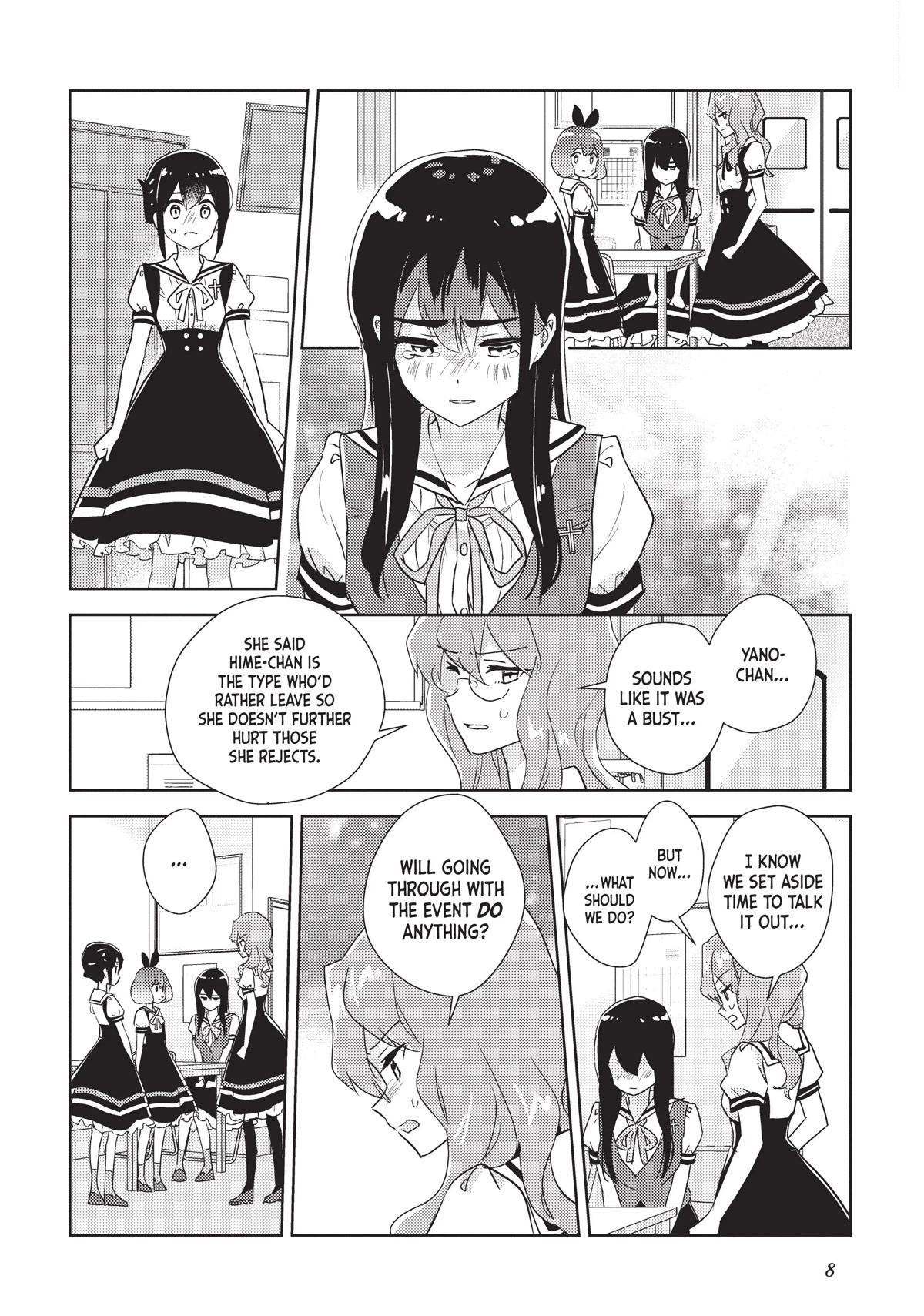 Watashi no Yuri wa Oshigoto desu! Chapter 37 page 9 - Chapter 37: The Two Birthdays
