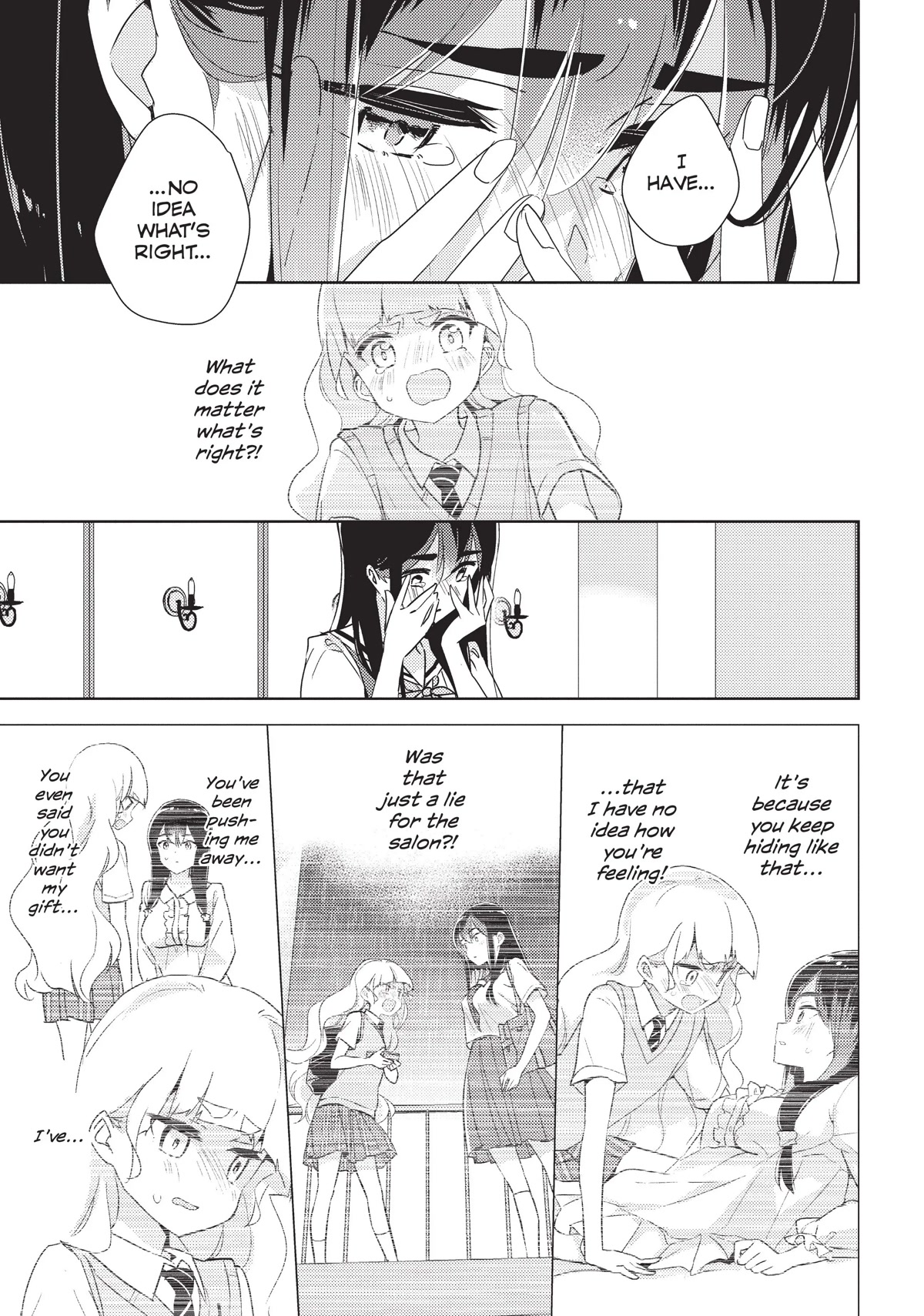 Watashi no Yuri wa Oshigoto desu! Chapter 38 page 23 - Chapter 38: When the Party's Over