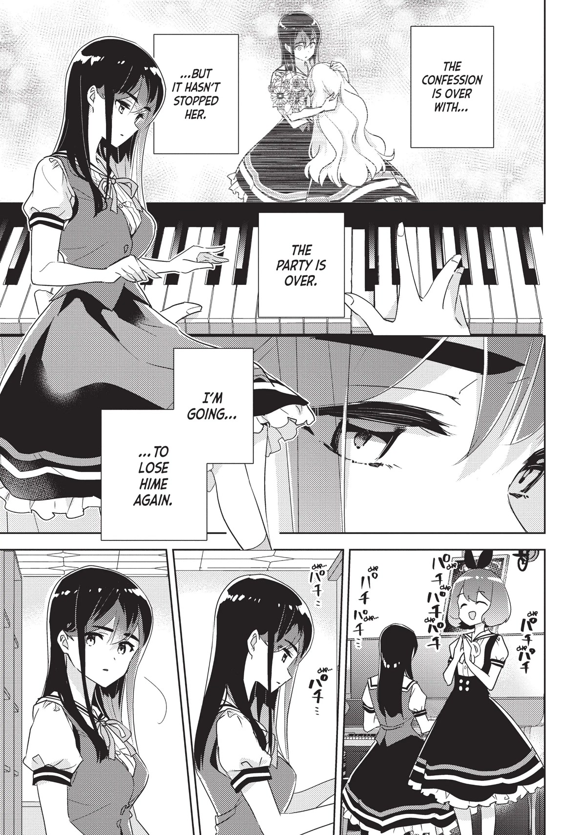 Watashi no Yuri wa Oshigoto desu! Chapter 38 page 3 - Chapter 38: When the Party's Over