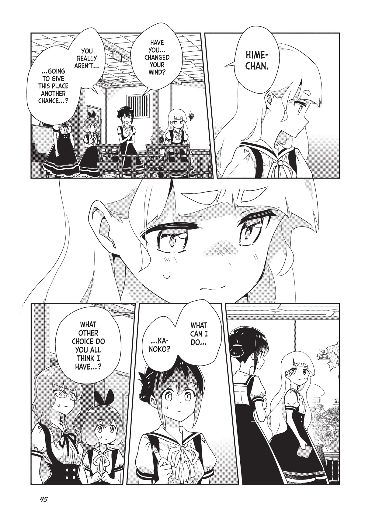 Watashi no Yuri wa Oshigoto desu! Chapter 38 page 7 - Chapter 38: When the Party's Over