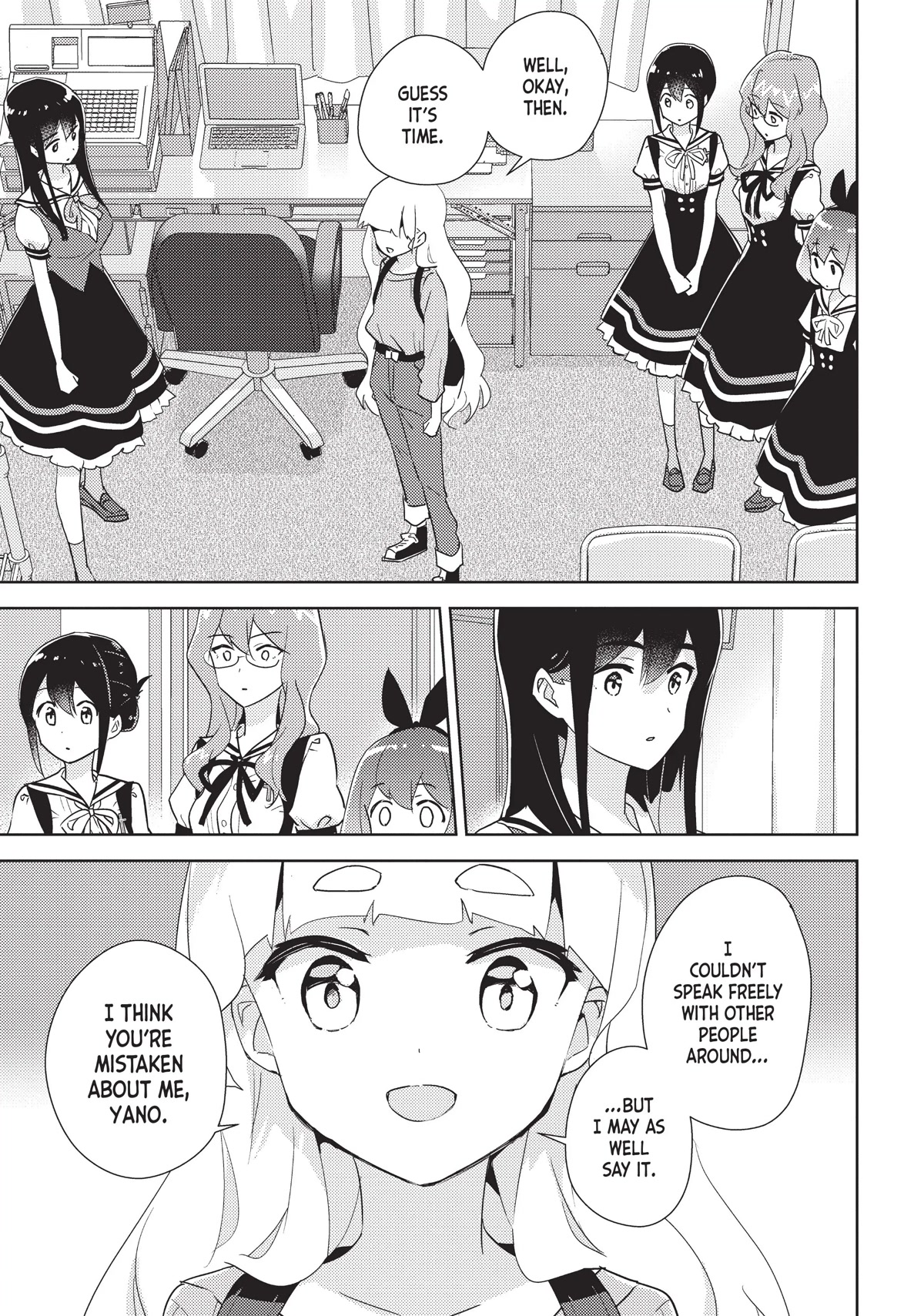 Watashi no Yuri wa Oshigoto desu! Chapter 39 page 11 - Chapter 39: The Bonds We Share