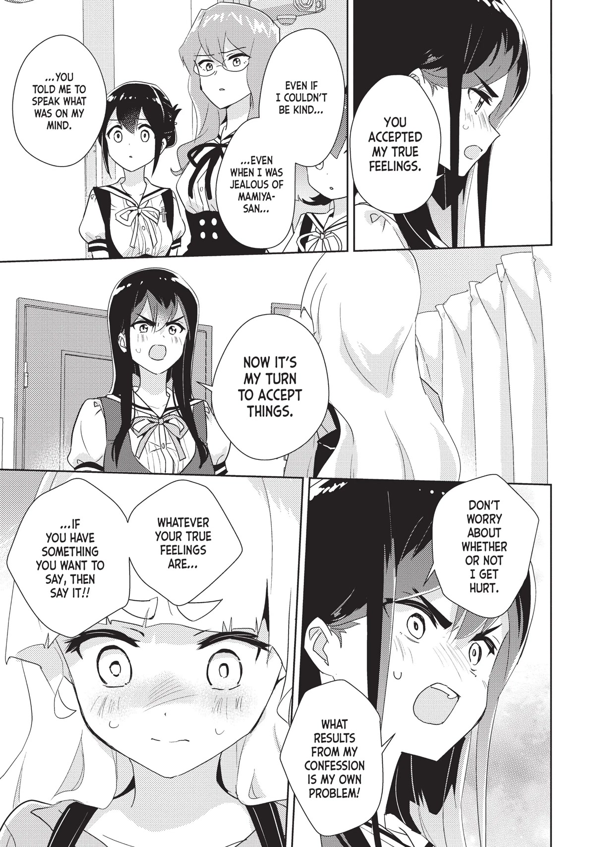 Watashi no Yuri wa Oshigoto desu! Chapter 39 page 25 - Chapter 39: The Bonds We Share