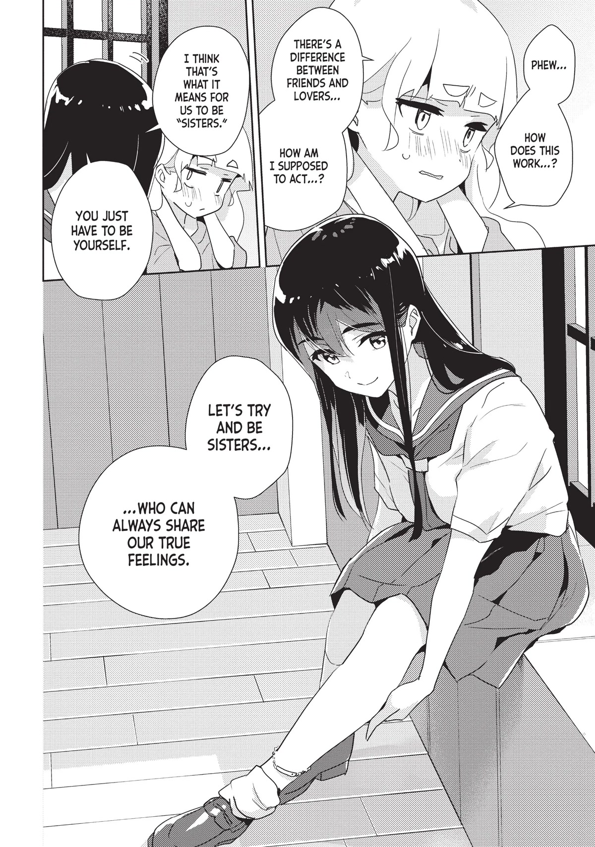 Watashi no Yuri wa Oshigoto desu! Chapter 39 page 36 - Chapter 39: The Bonds We Share
