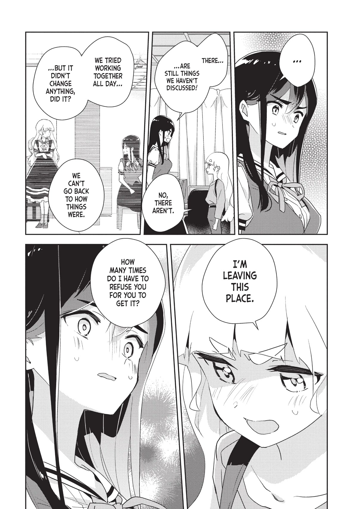 Watashi no Yuri wa Oshigoto desu! Chapter 39 page 8 - Chapter 39: The Bonds We Share
