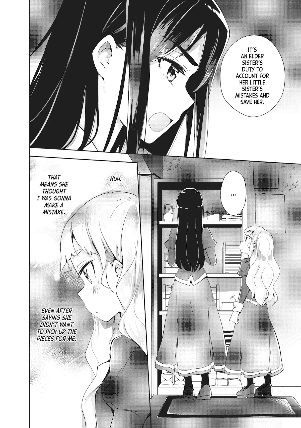 Watashi no Yuri wa Oshigoto desu! Chapter 4 page 20 - Chapter 4: Vol.1 Shift 4: Shall We Begin Service Now?