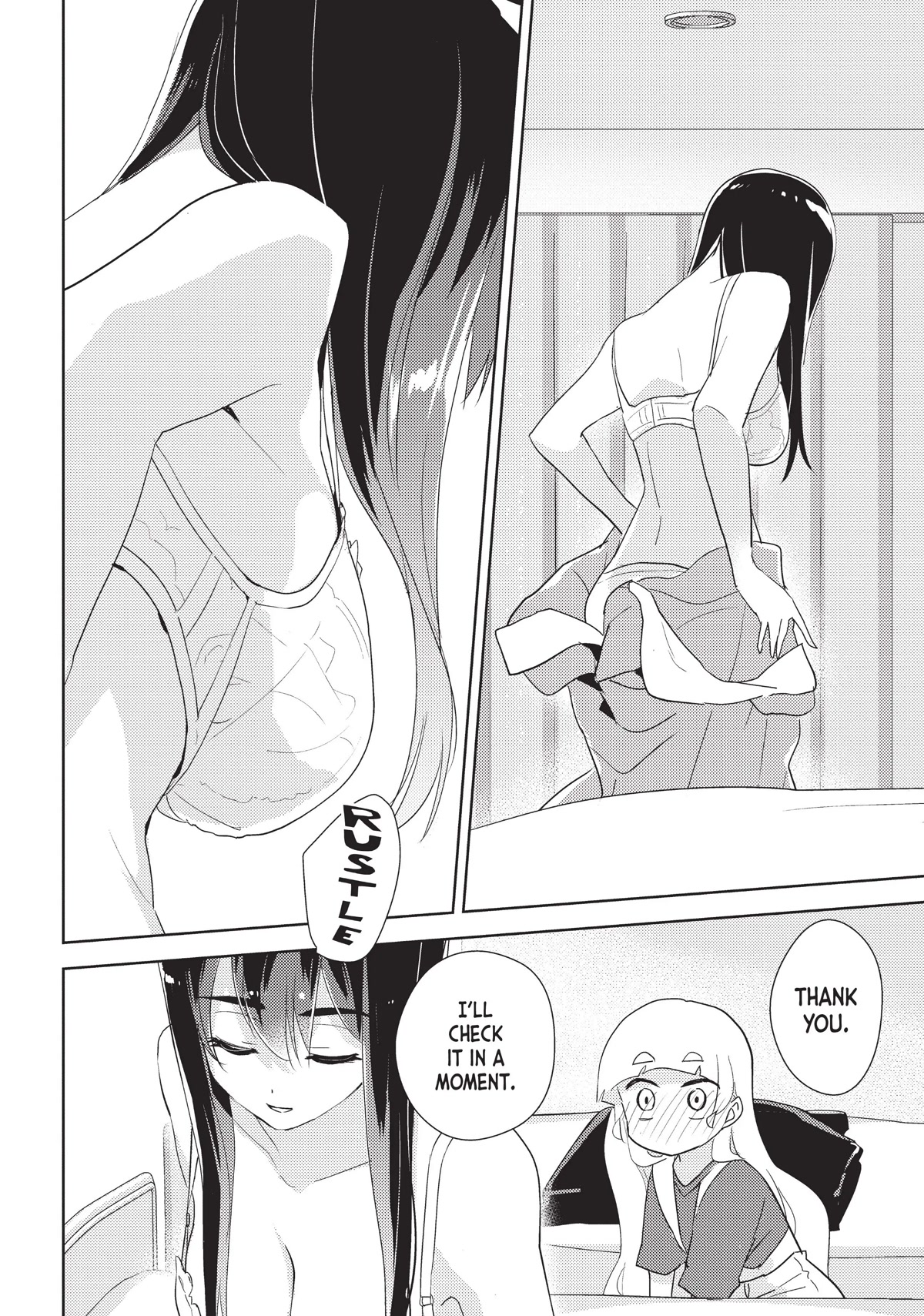 Watashi no Yuri wa Oshigoto desu! Chapter 40 page 10 - Chapter 40: Schoolhouse Sleepover!