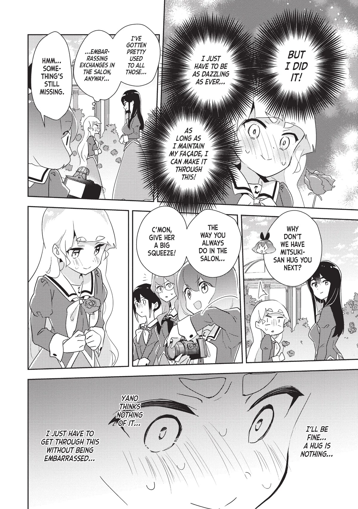 Watashi no Yuri wa Oshigoto desu! Chapter 40 page 16 - Chapter 40: Schoolhouse Sleepover!