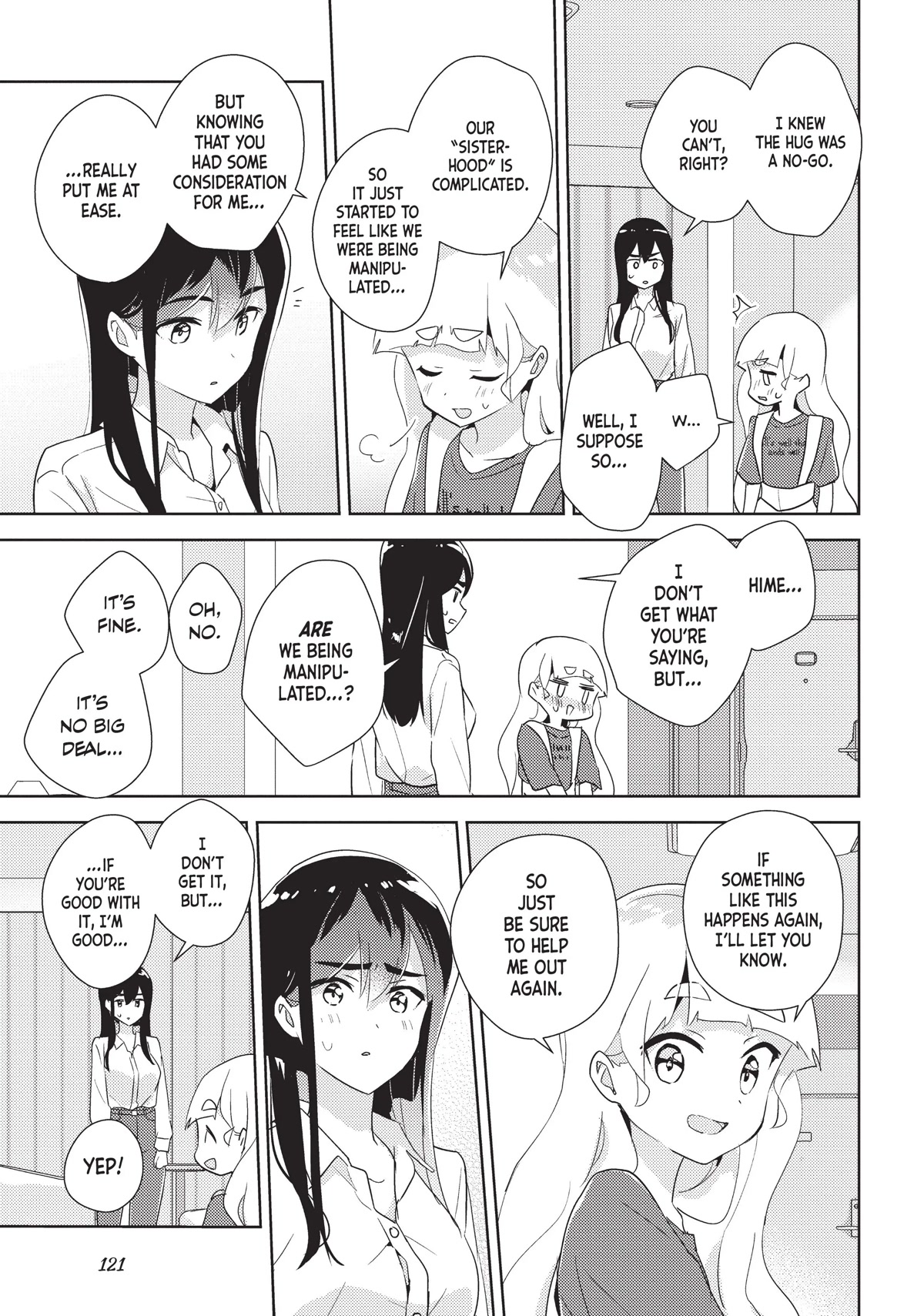 Watashi no Yuri wa Oshigoto desu! Chapter 40 page 19 - Chapter 40: Schoolhouse Sleepover!