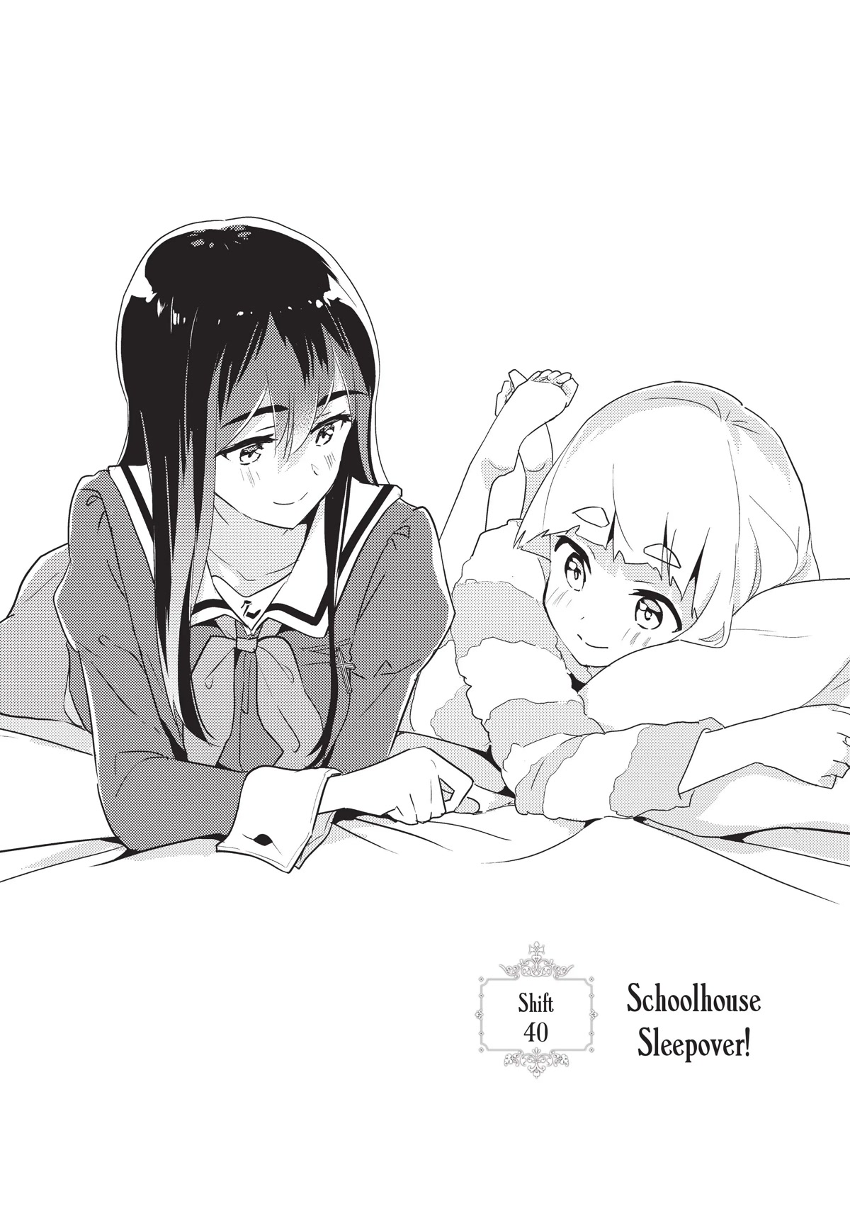 Watashi no Yuri wa Oshigoto desu! Chapter 40 page 2 - Chapter 40: Schoolhouse Sleepover!
