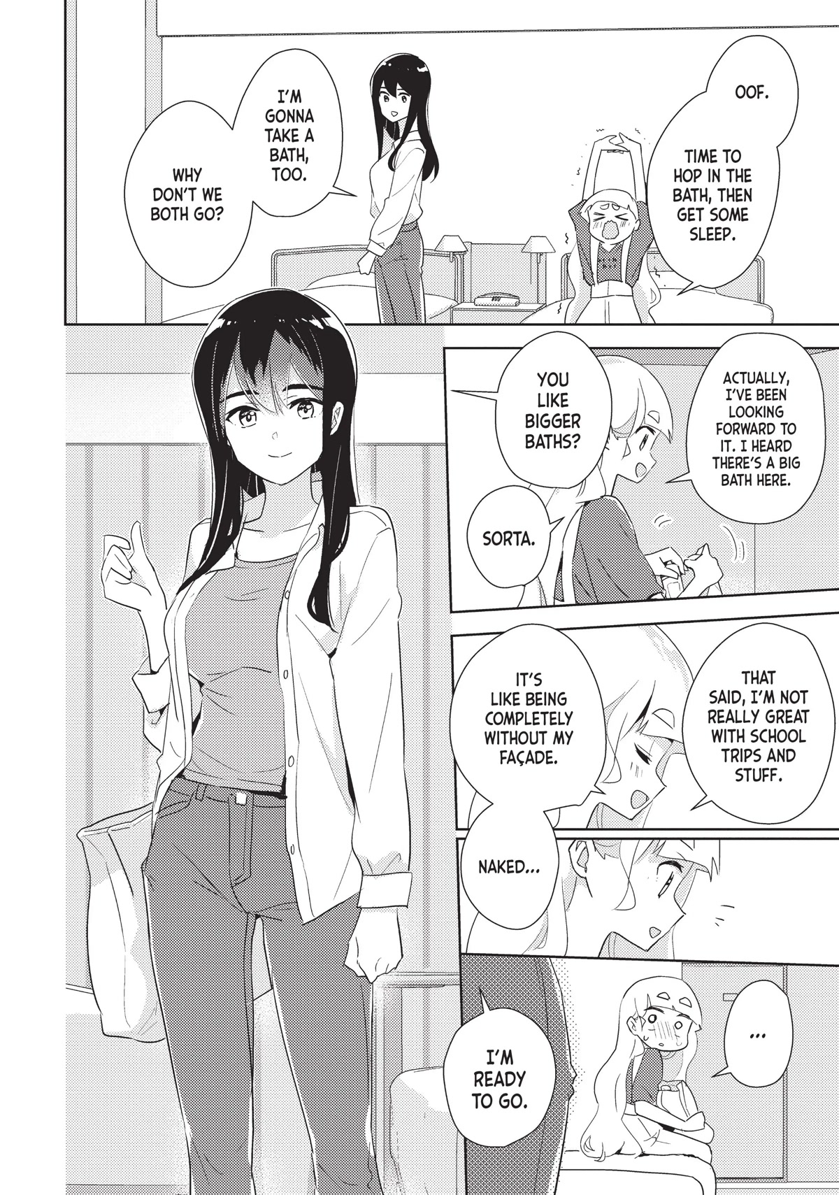 Watashi no Yuri wa Oshigoto desu! Chapter 40 page 20 - Chapter 40: Schoolhouse Sleepover!