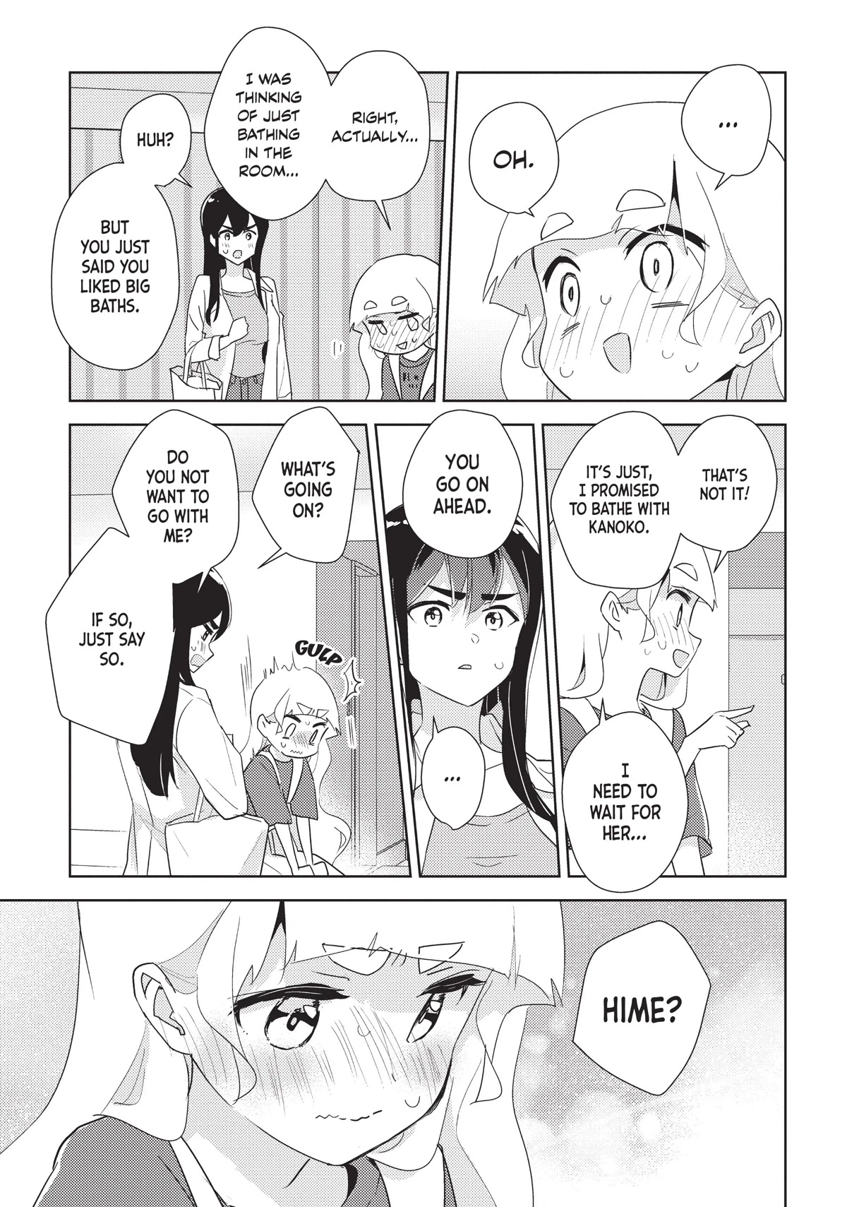 Watashi no Yuri wa Oshigoto desu! Chapter 40 page 21 - Chapter 40: Schoolhouse Sleepover!