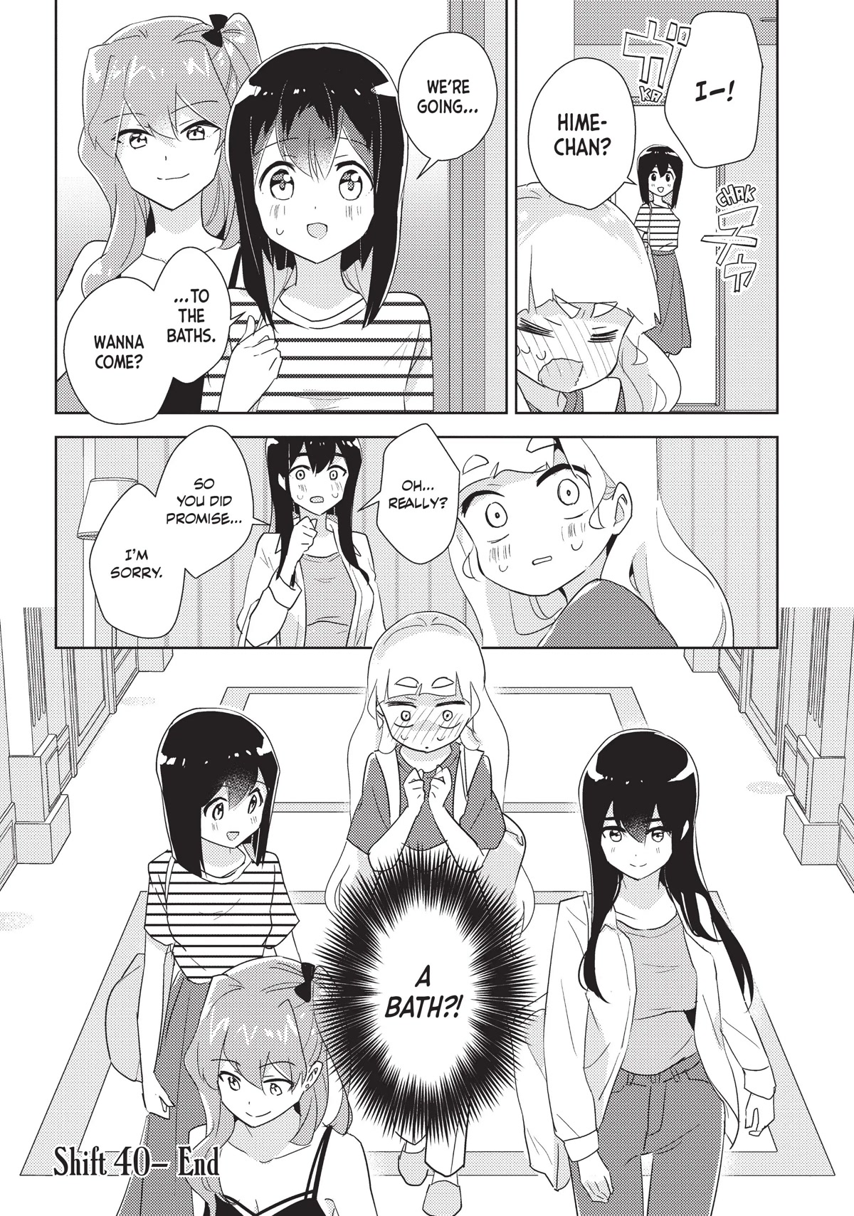 Watashi no Yuri wa Oshigoto desu! Chapter 40 page 22 - Chapter 40: Schoolhouse Sleepover!