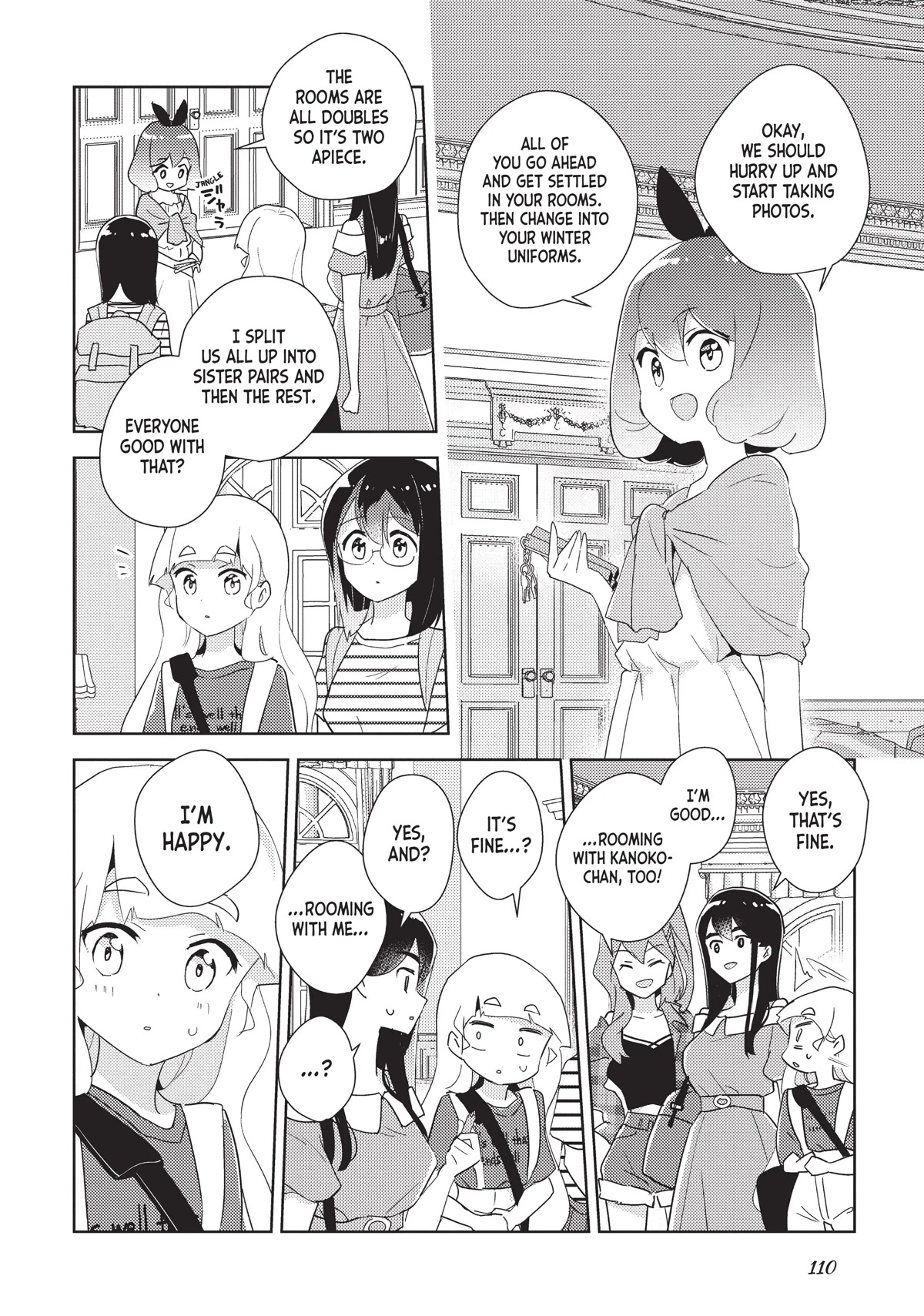 Watashi no Yuri wa Oshigoto desu! Chapter 40 page 8 - Chapter 40: Schoolhouse Sleepover!