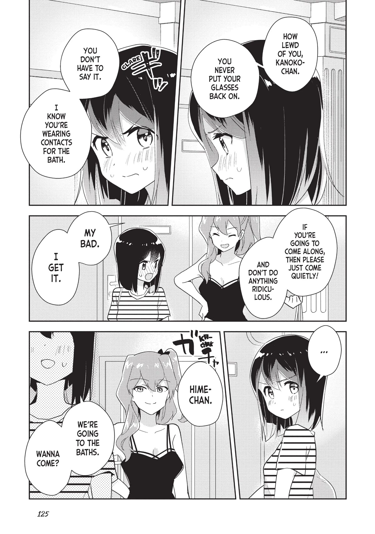Watashi no Yuri wa Oshigoto desu! Chapter 41 page 1 - Chapter 41: I Believe It's Time for a Bath