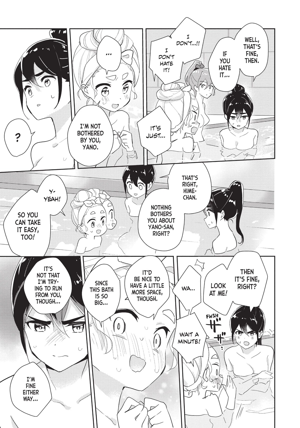 Watashi no Yuri wa Oshigoto desu! Chapter 41 page 19 - Chapter 41: I Believe It's Time for a Bath