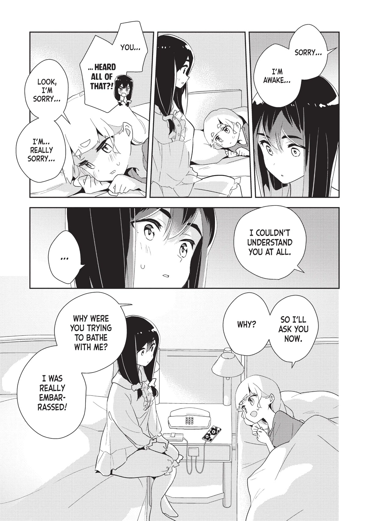 Watashi no Yuri wa Oshigoto desu! Chapter 41 page 27 - Chapter 41: I Believe It's Time for a Bath