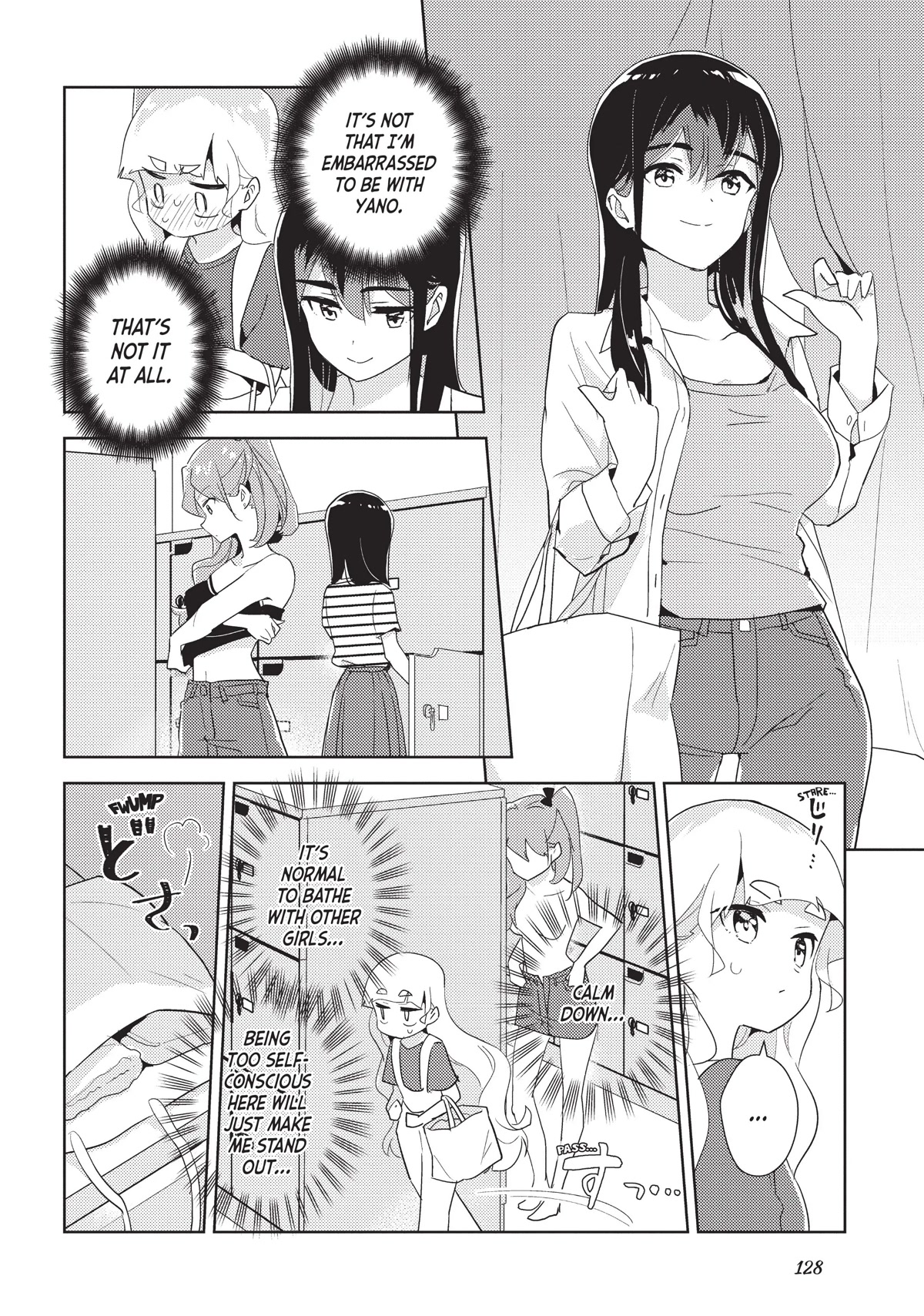 Watashi no Yuri wa Oshigoto desu! Chapter 41 page 4 - Chapter 41: I Believe It's Time for a Bath