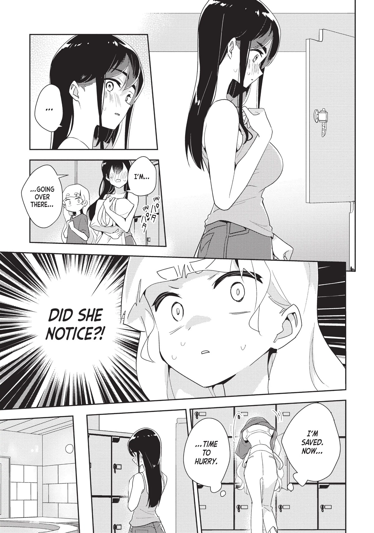 Watashi no Yuri wa Oshigoto desu! Chapter 41 page 7 - Chapter 41: I Believe It's Time for a Bath