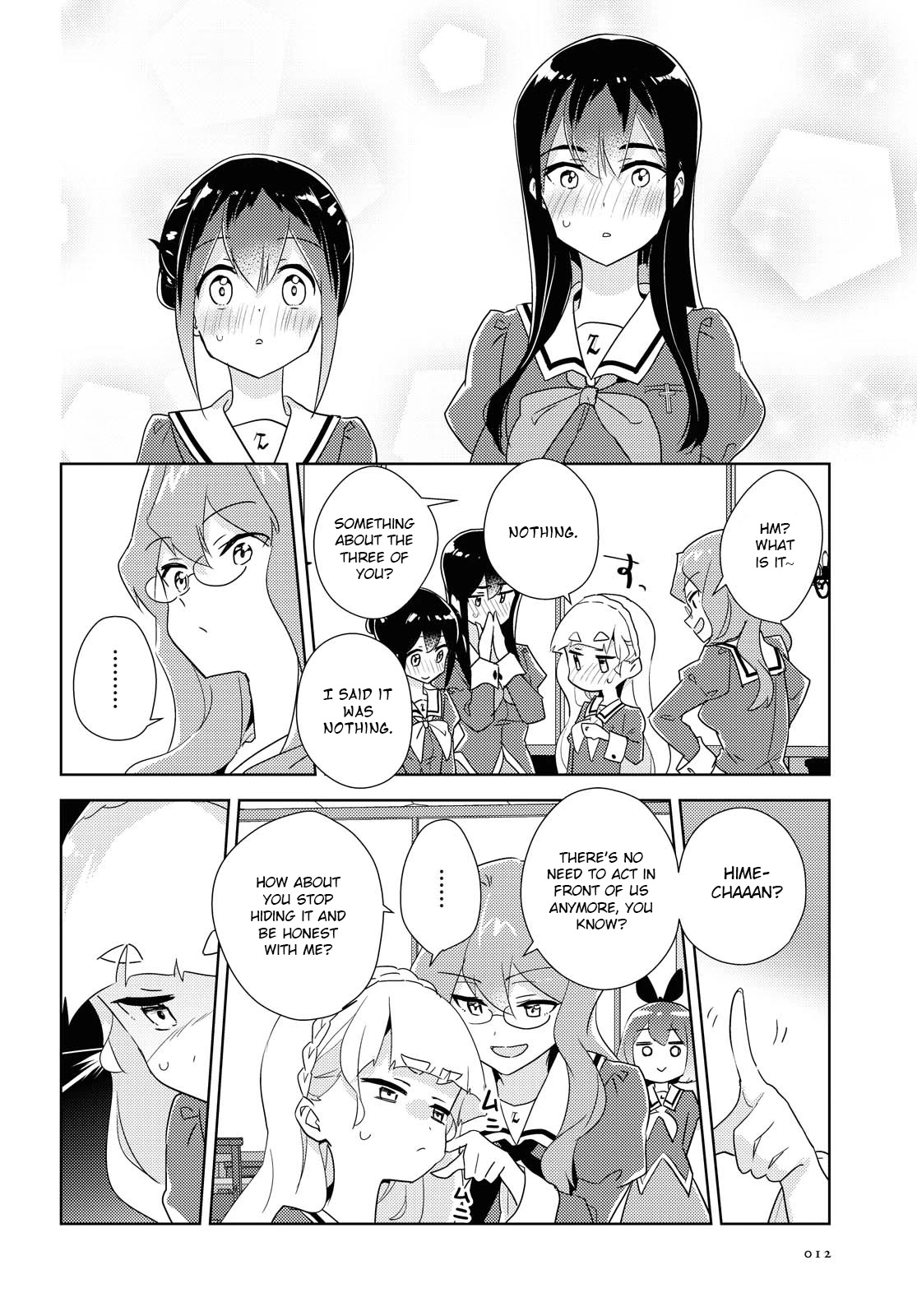 Watashi no Yuri wa Oshigoto desu! Chapter 42 page 6 - Chapter 42: Please Have A Look