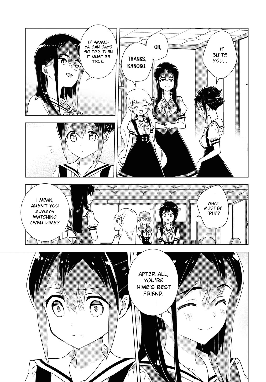 Watashi no Yuri wa Oshigoto desu! Chapter 43 page 11 - Chapter 43: Reliable Onee-sama
