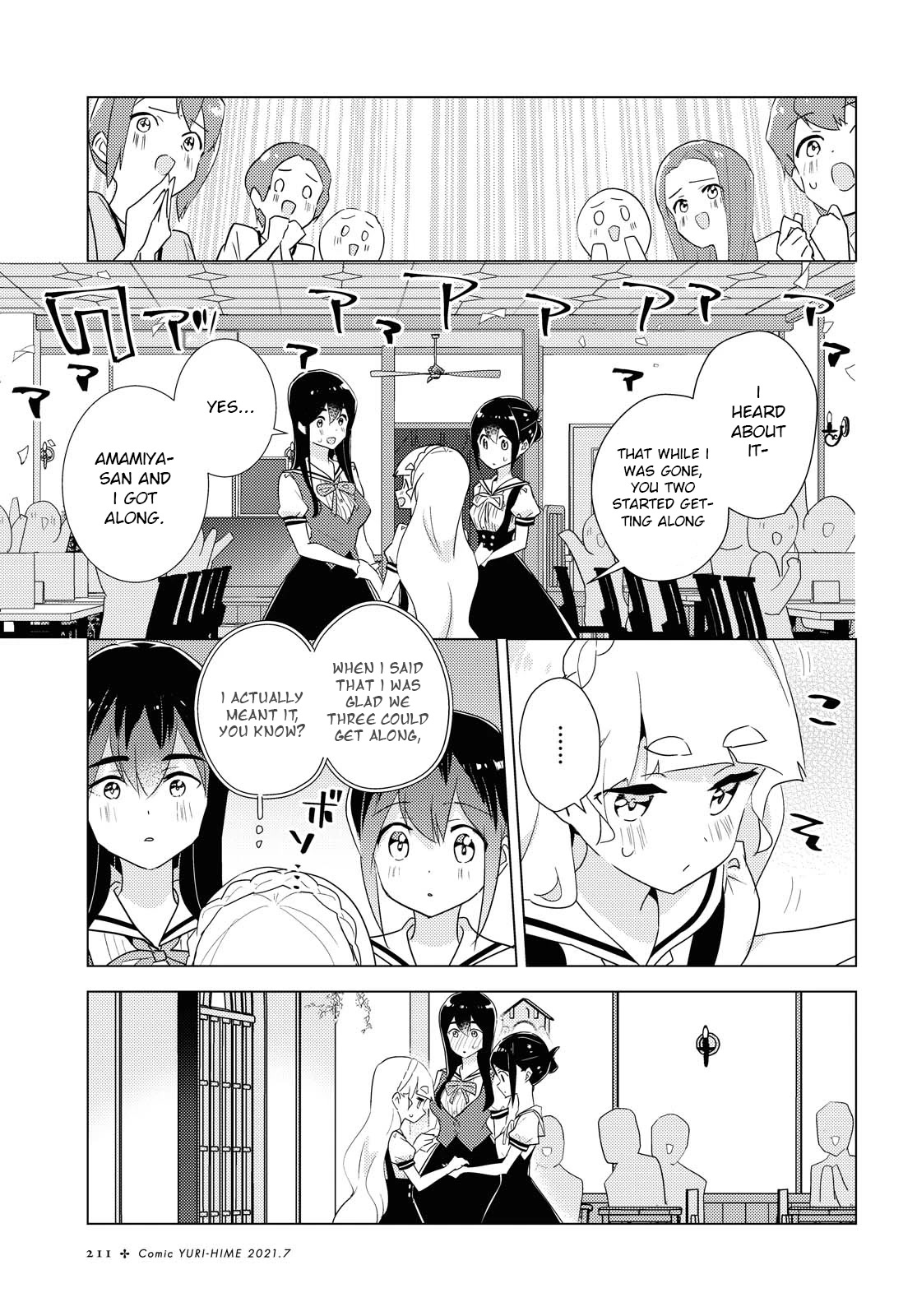 Watashi no Yuri wa Oshigoto desu! Chapter 43 page 13 - Chapter 43: Reliable Onee-sama