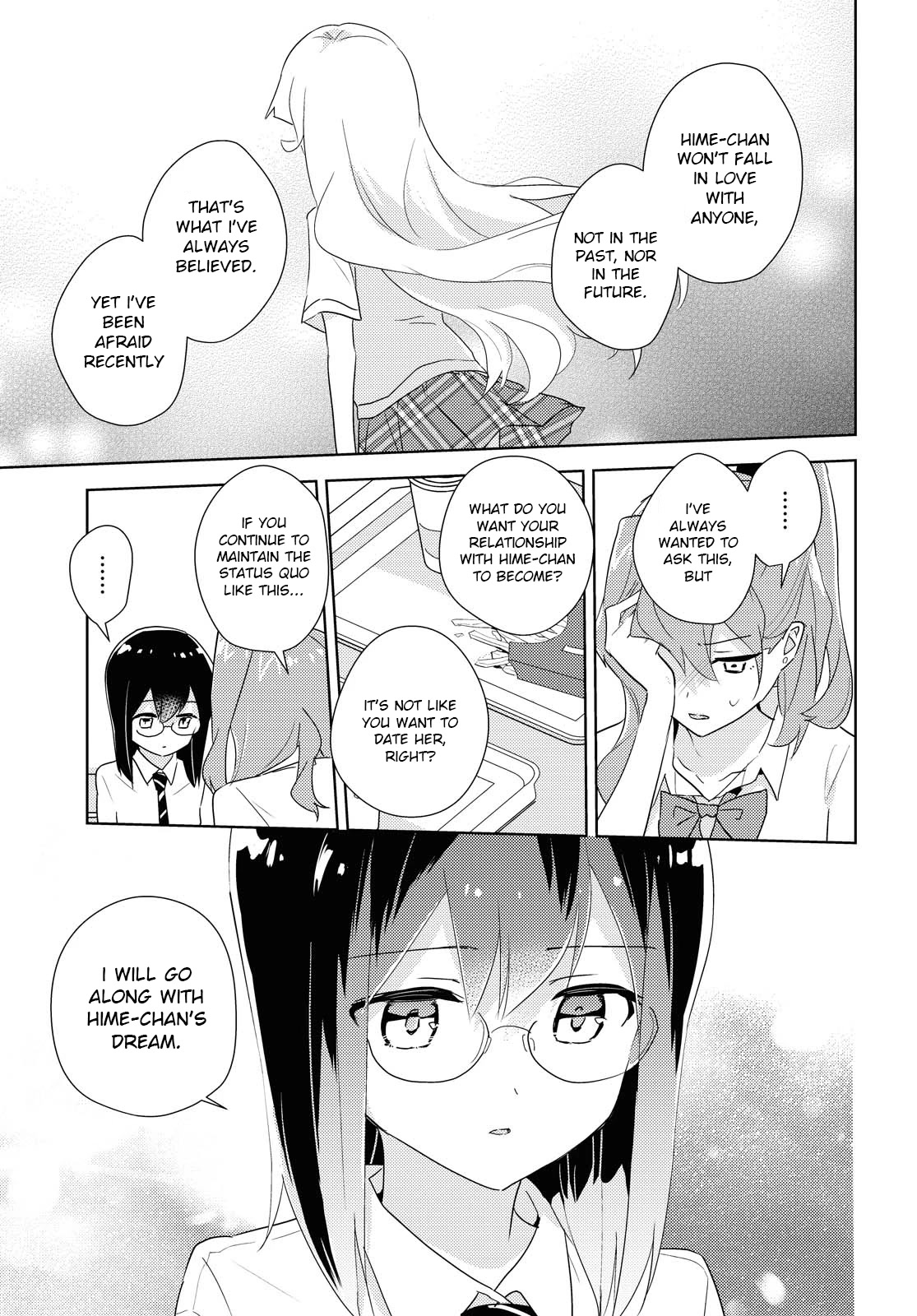 Watashi no Yuri wa Oshigoto desu! Chapter 43 page 19 - Chapter 43: Reliable Onee-sama