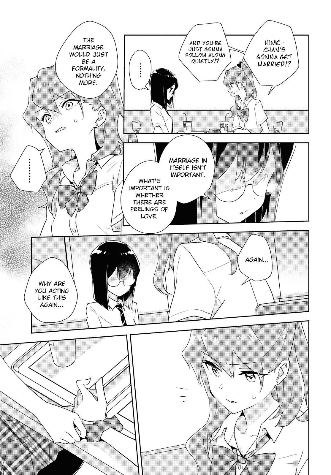 Watashi no Yuri wa Oshigoto desu! Chapter 43 page 21 - Chapter 43: Reliable Onee-sama