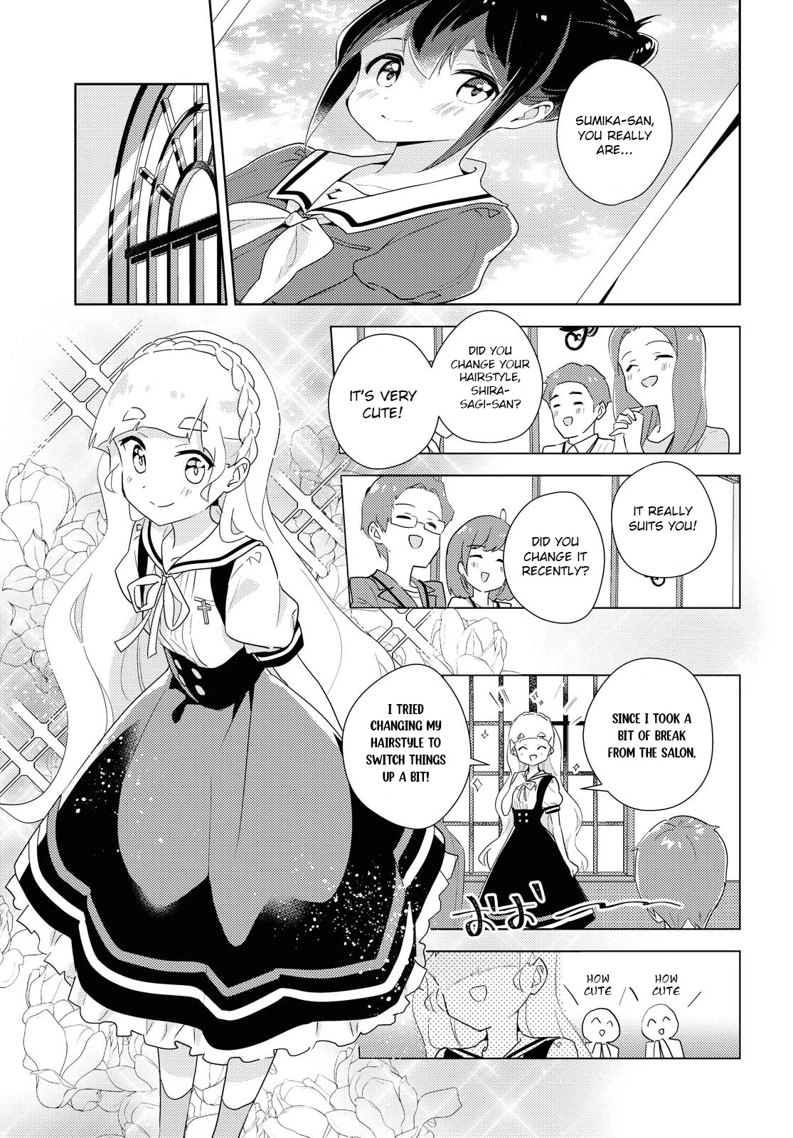 Watashi no Yuri wa Oshigoto desu! Chapter 43 page 7 - Chapter 43: Reliable Onee-sama