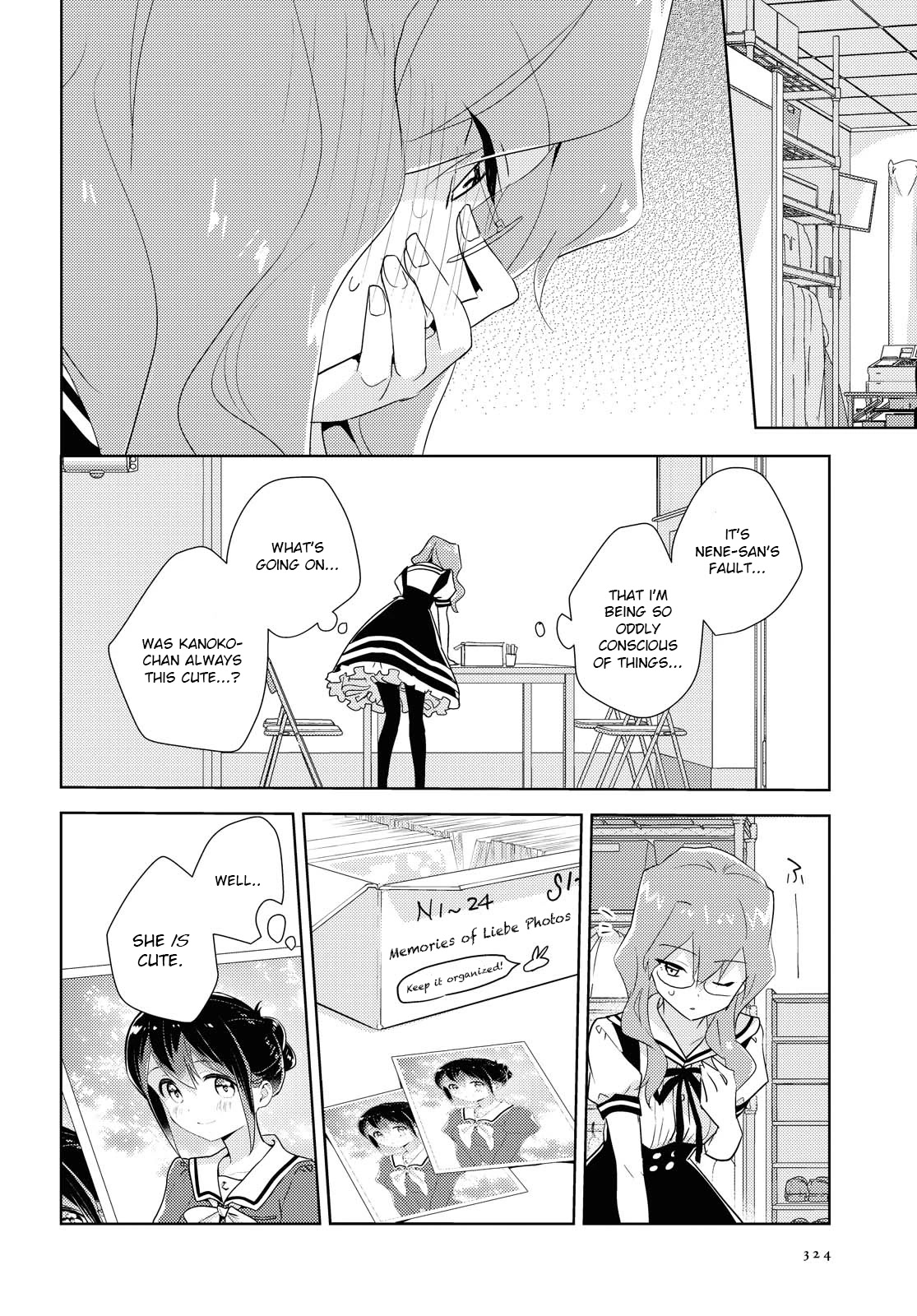 Watashi no Yuri wa Oshigoto desu! Chapter 44 page 22 - Chapter 44: A Younger Sister's Smile