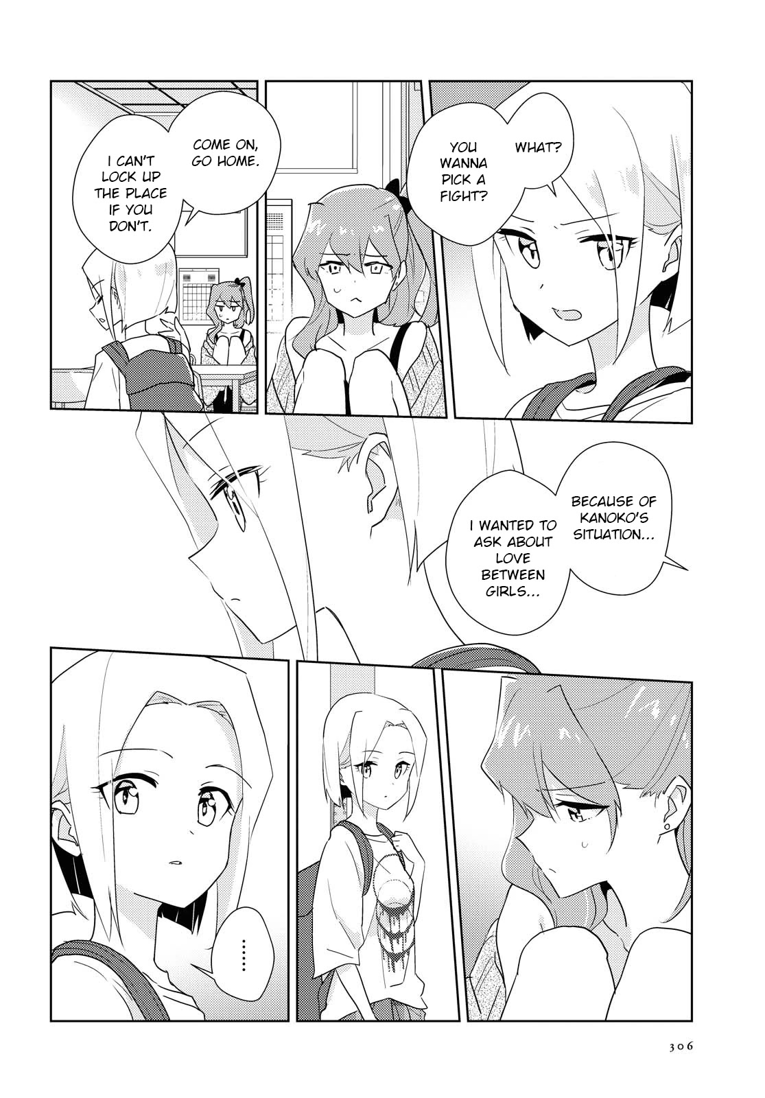 Watashi no Yuri wa Oshigoto desu! Chapter 44 page 4 - Chapter 44: A Younger Sister's Smile