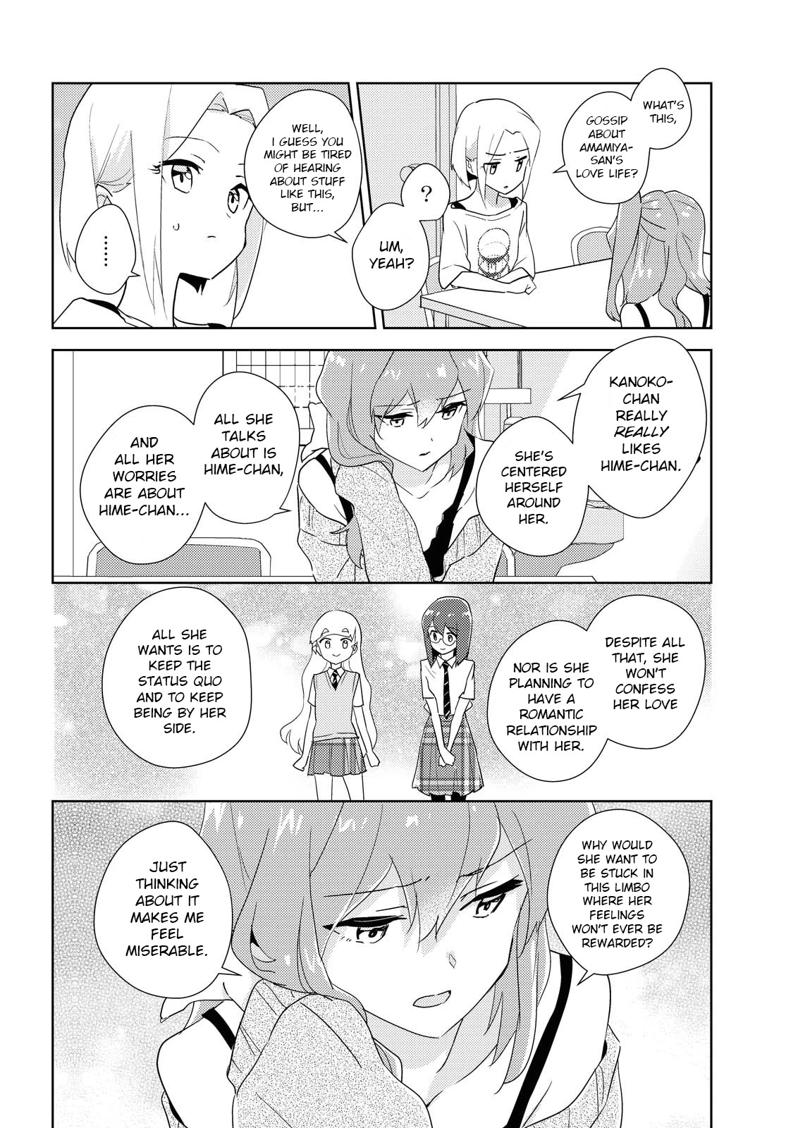 Watashi no Yuri wa Oshigoto desu! Chapter 44 page 6 - Chapter 44: A Younger Sister's Smile