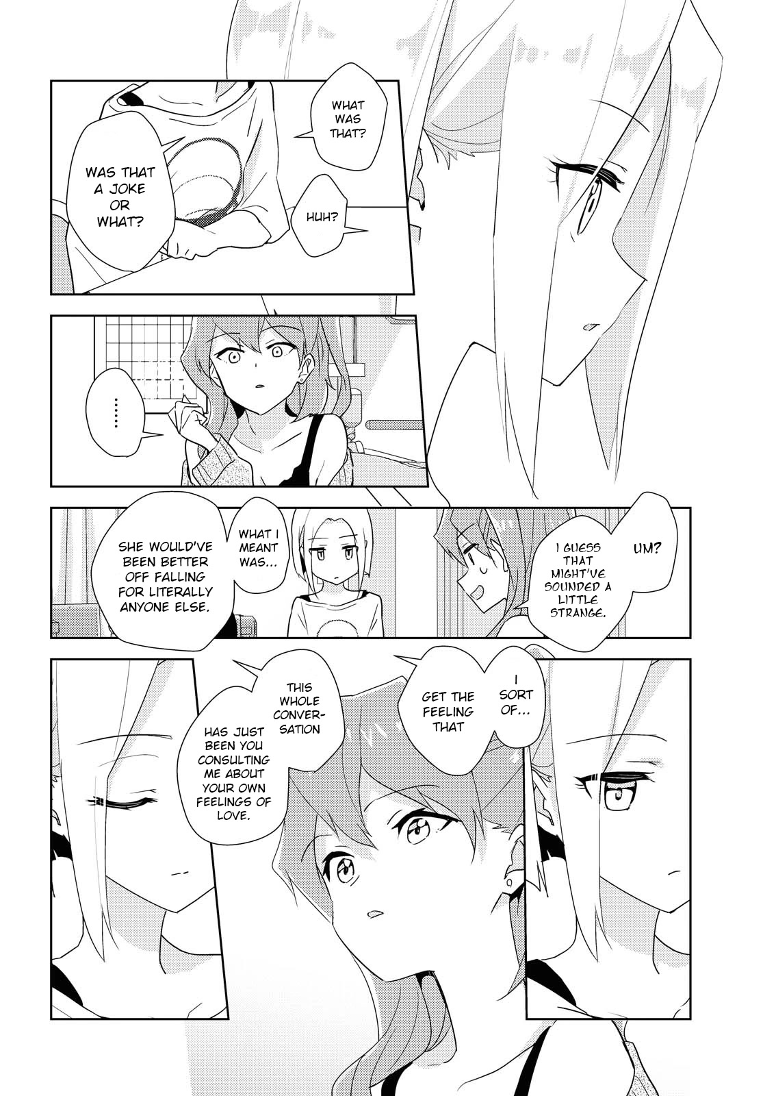Watashi no Yuri wa Oshigoto desu! Chapter 44 page 8 - Chapter 44: A Younger Sister's Smile
