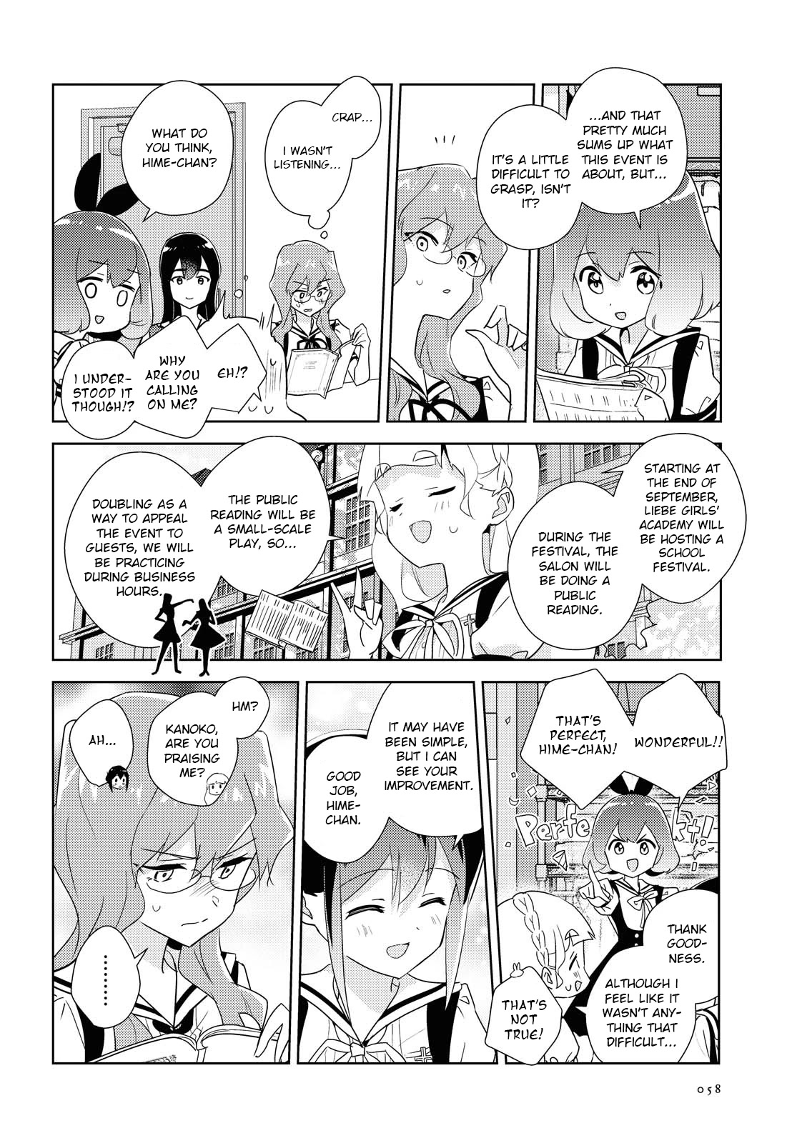 Watashi no Yuri wa Oshigoto desu! Chapter 45 page 6 - Chapter 45: From these blooming feelings.
