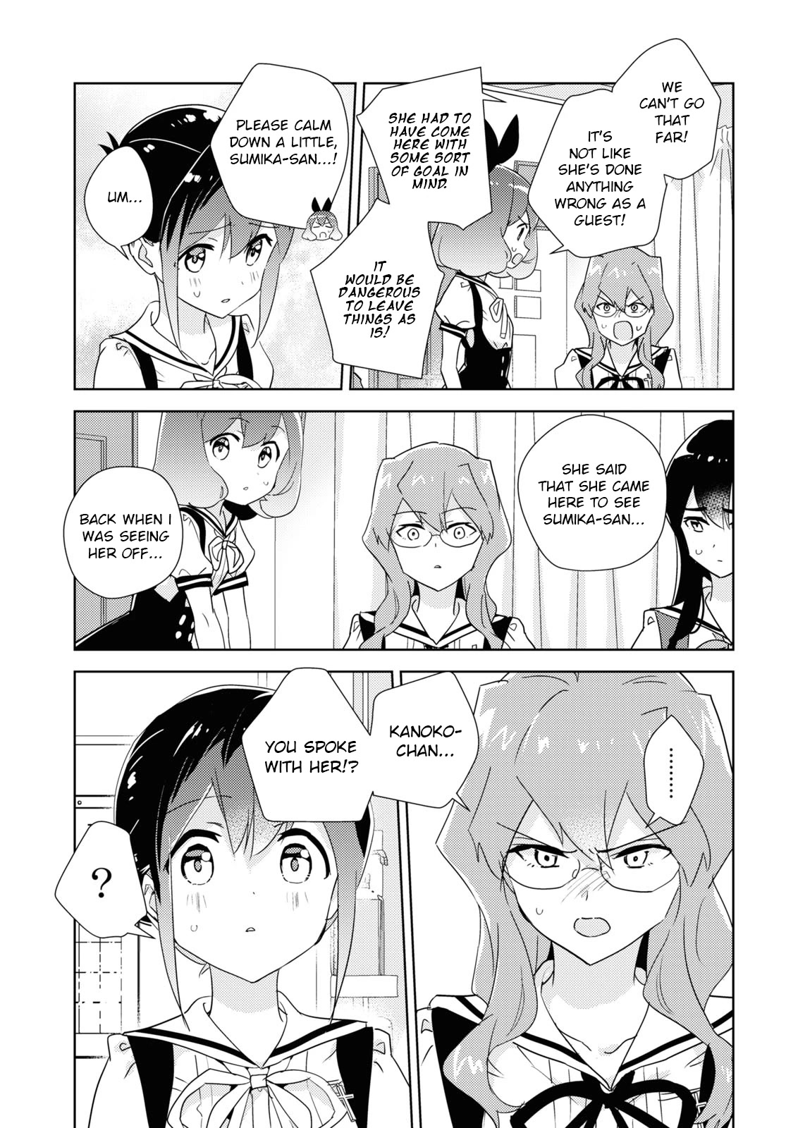 Watashi no Yuri wa Oshigoto desu! Chapter 46 page 29 - Chapter 46: The Graduate's School Visit
