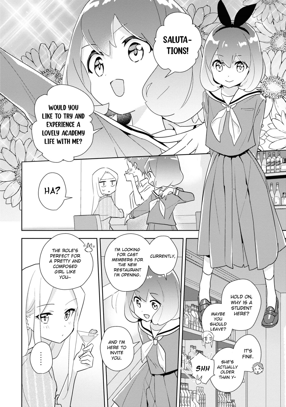 Watashi no Yuri wa Oshigoto desu! Chapter 47 page 12 - Chapter 47: "Saionji Nene"