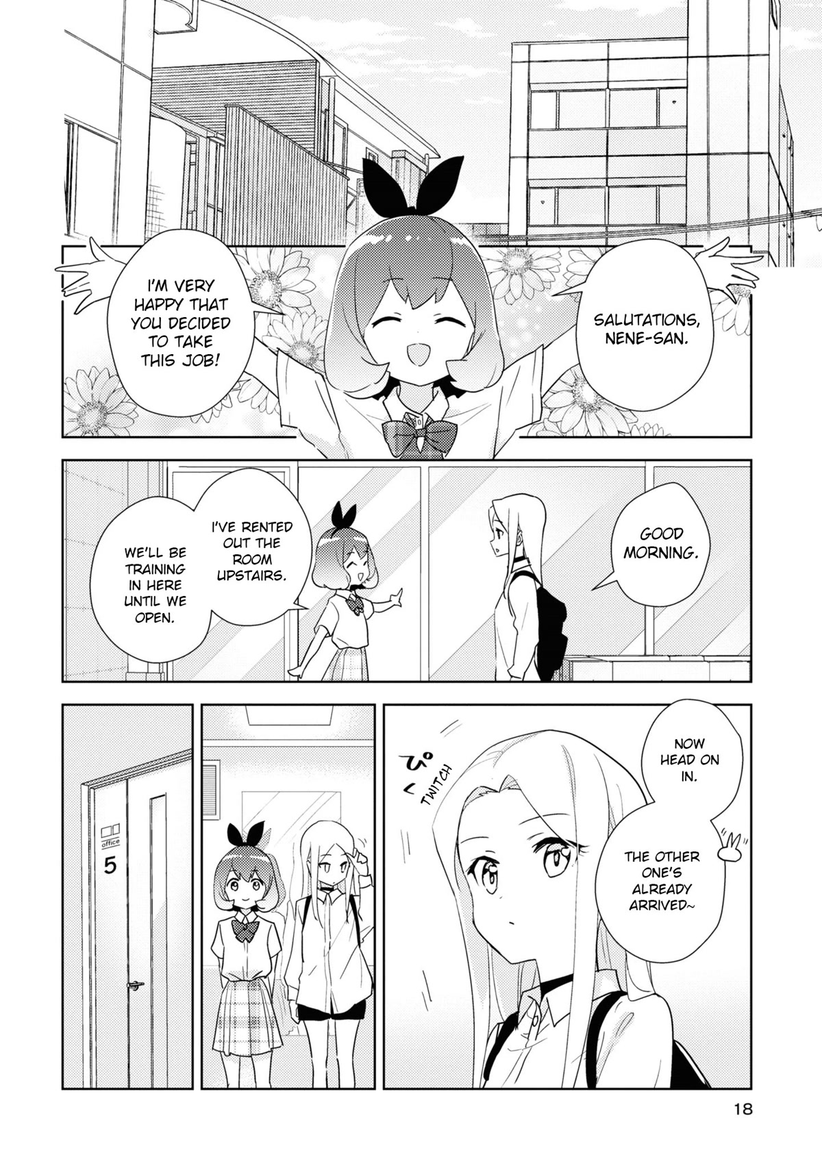 Watashi no Yuri wa Oshigoto desu! Chapter 47 page 16 - Chapter 47: "Saionji Nene"