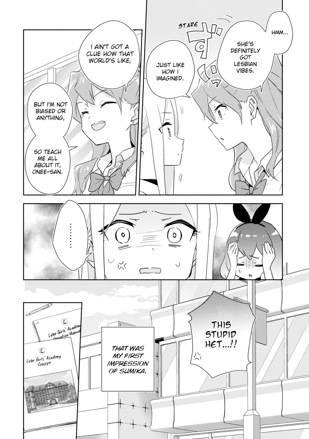 Watashi no Yuri wa Oshigoto desu! Chapter 47 page 18 - Chapter 47: "Saionji Nene"