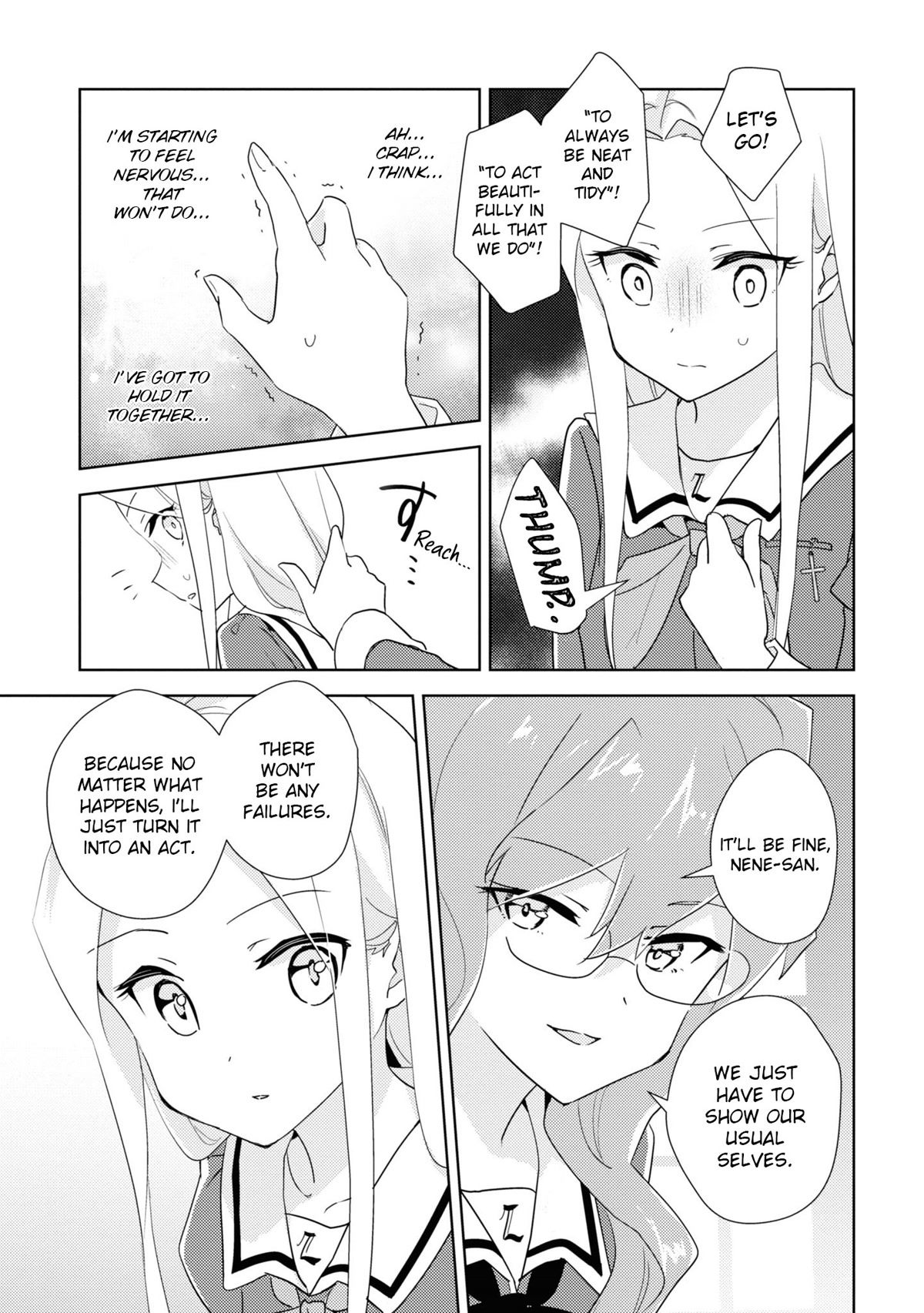 Watashi no Yuri wa Oshigoto desu! Chapter 47 page 23 - Chapter 47: "Saionji Nene"