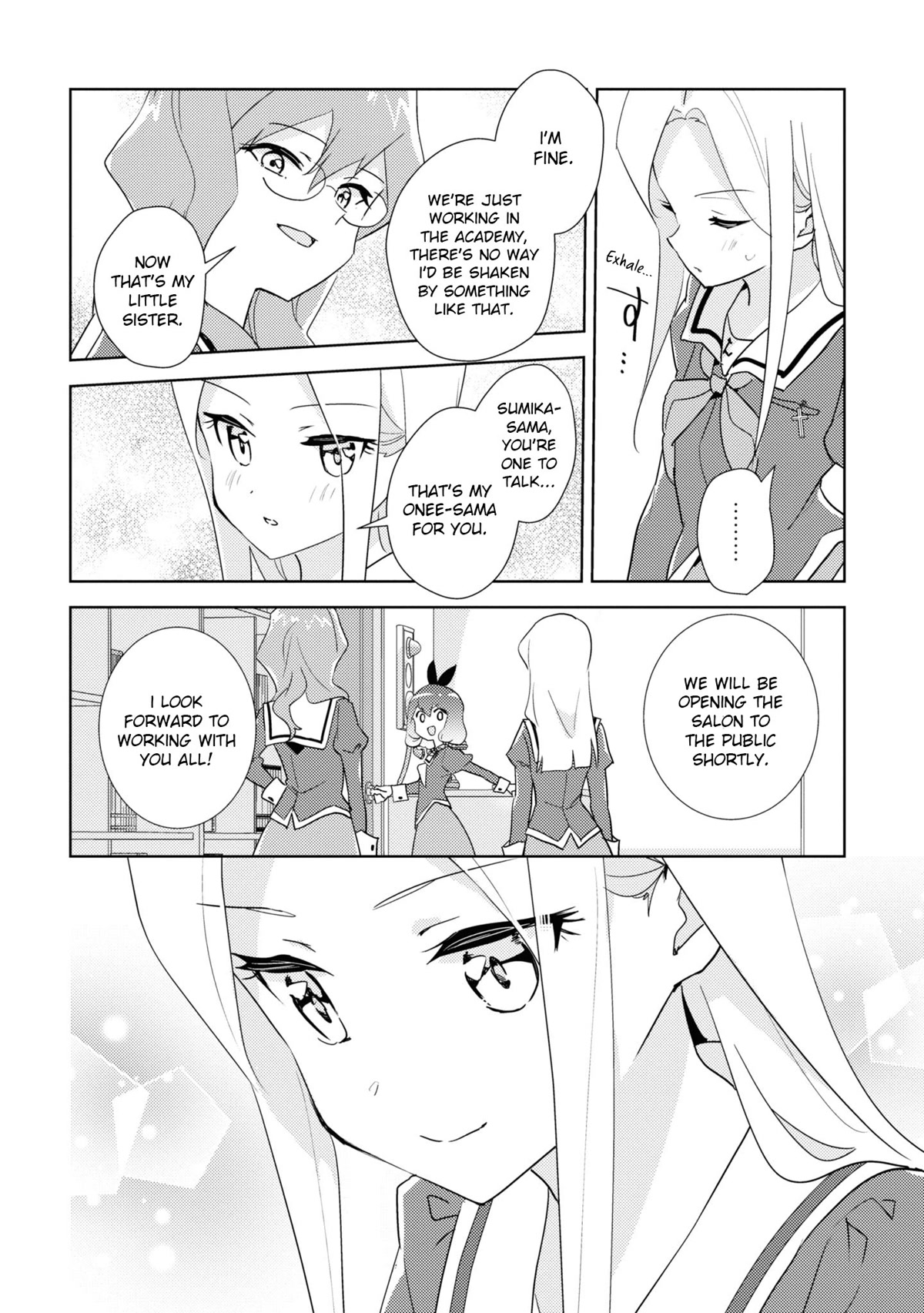 Watashi no Yuri wa Oshigoto desu! Chapter 47 page 24 - Chapter 47: "Saionji Nene"