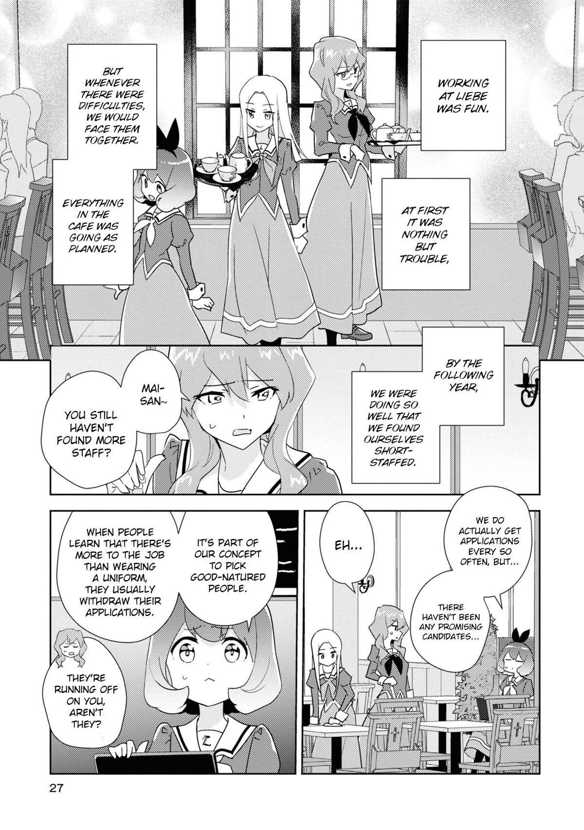 Watashi no Yuri wa Oshigoto desu! Chapter 47 page 25 - Chapter 47: "Saionji Nene"