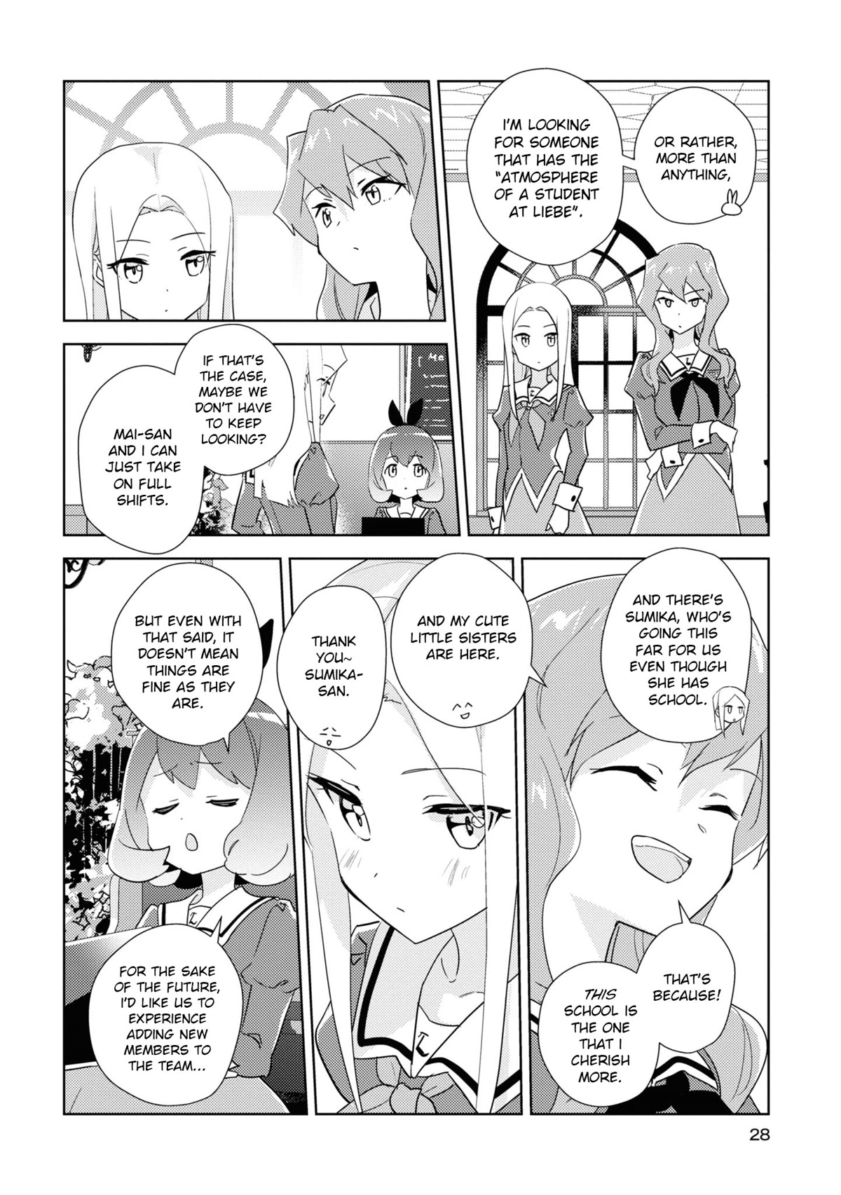 Watashi no Yuri wa Oshigoto desu! Chapter 47 page 26 - Chapter 47: "Saionji Nene"